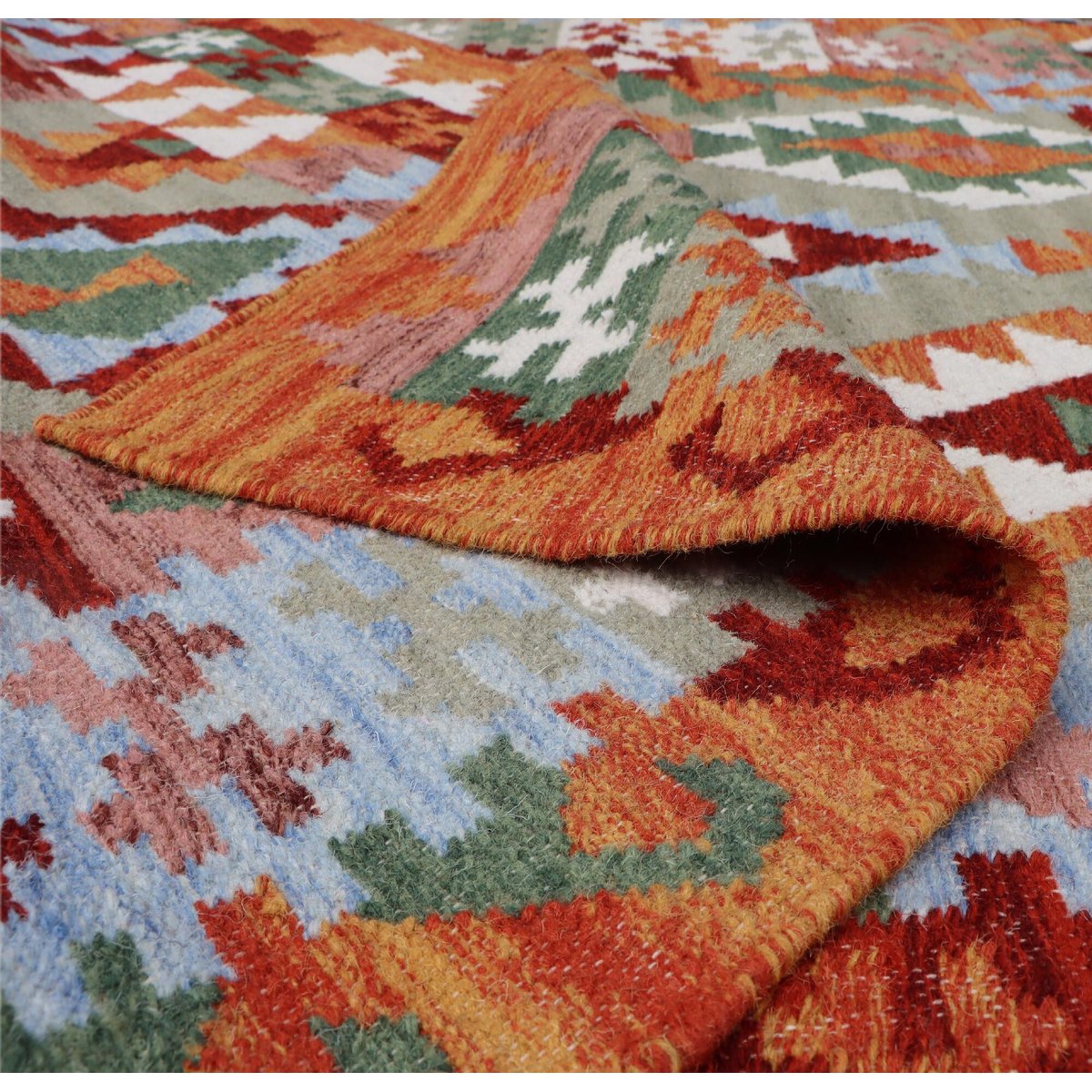 Tapis en laine, ETHNIC multicolore, INSPIRE