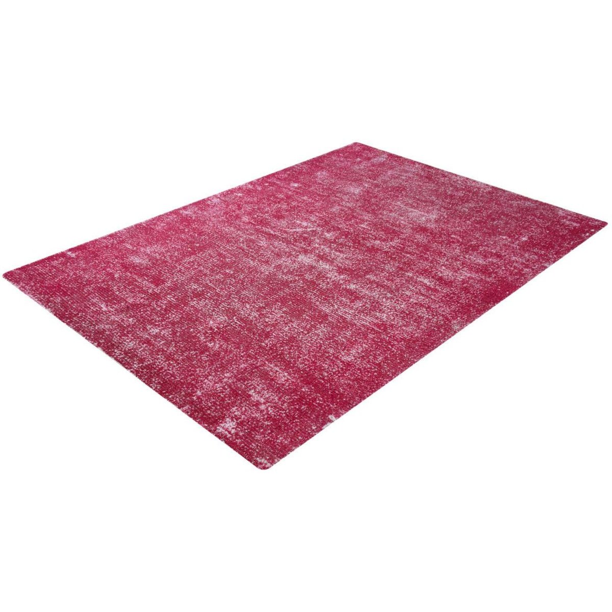 Tapis rectangulaire fait main, ETNA rose, ARTE ESPINA
