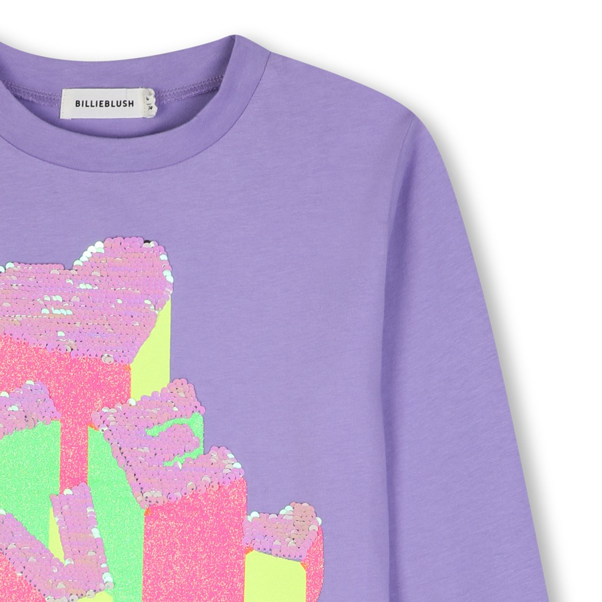 Tee-shirt manches longues violet tulip, BILLIEBLUSH
