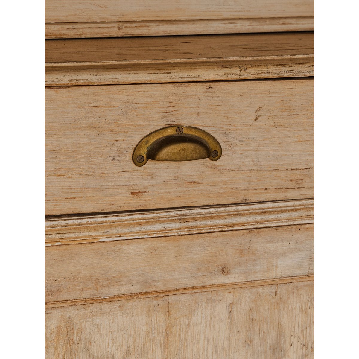 Buffet à deux corps en bois Gilbert N°1886 - Bon état bois clair, DEBONGOUT