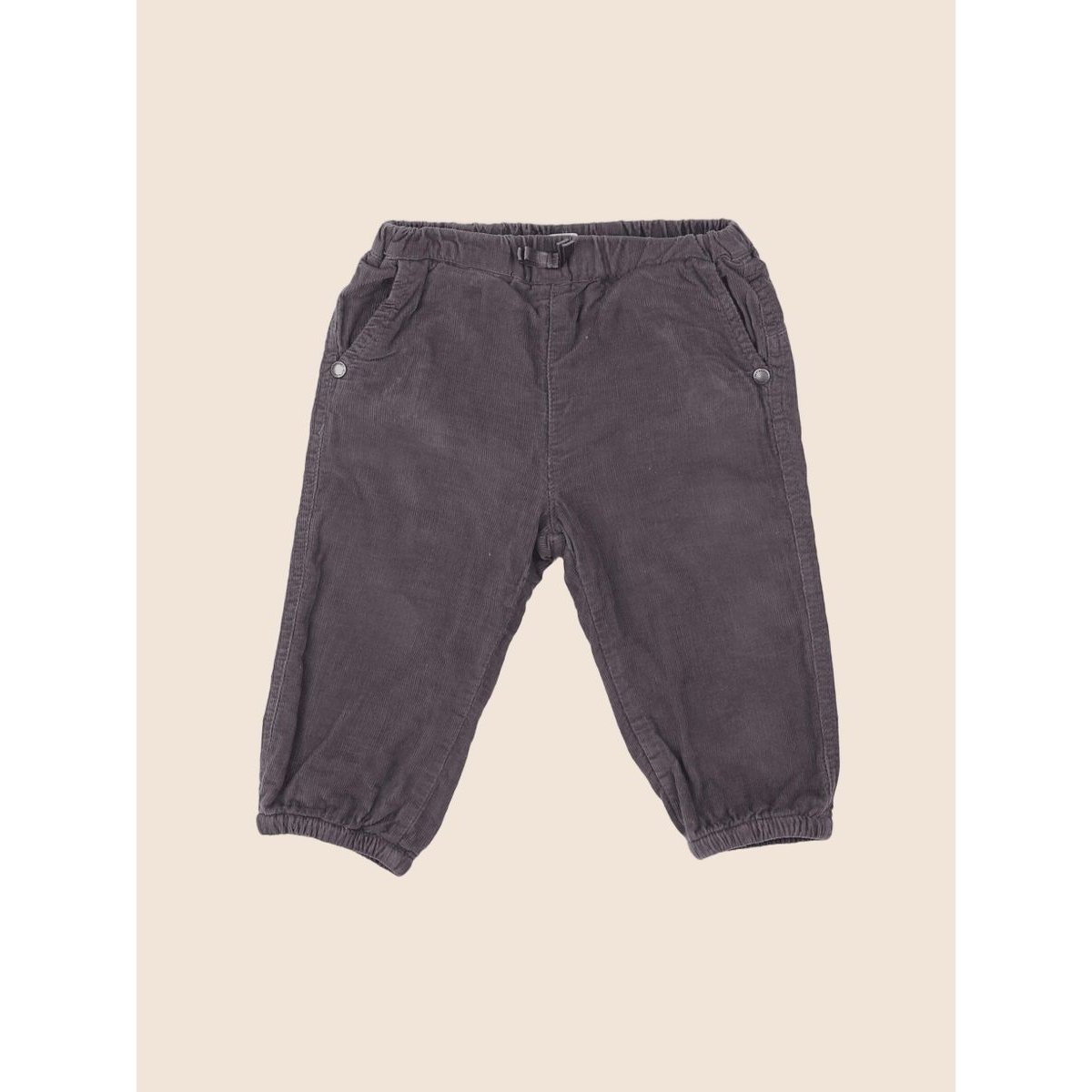 Pantalon doublé - Très bon état gris, VERTBAUDET