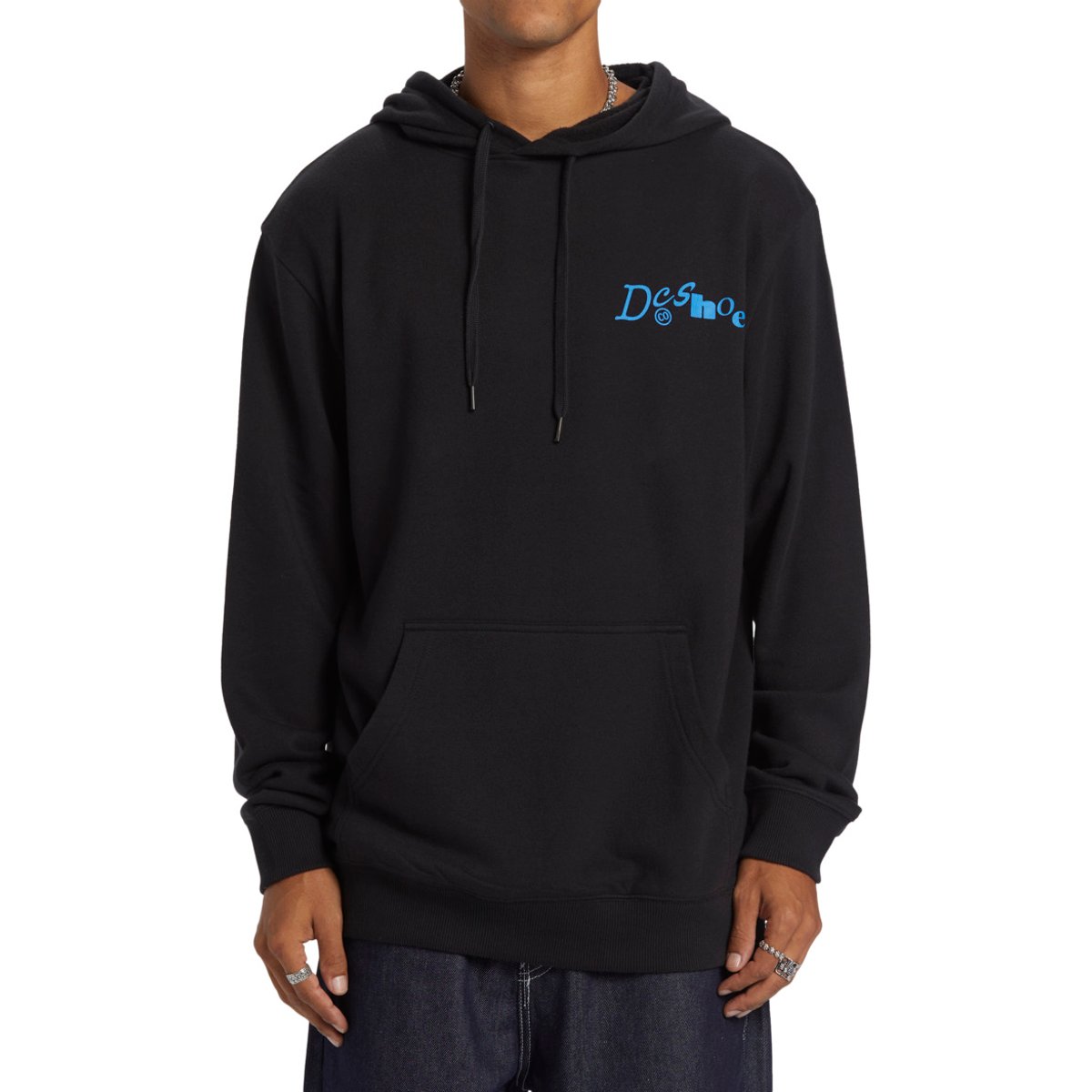 Sweat à capuche TRANSFER. noir black, DC SHOES