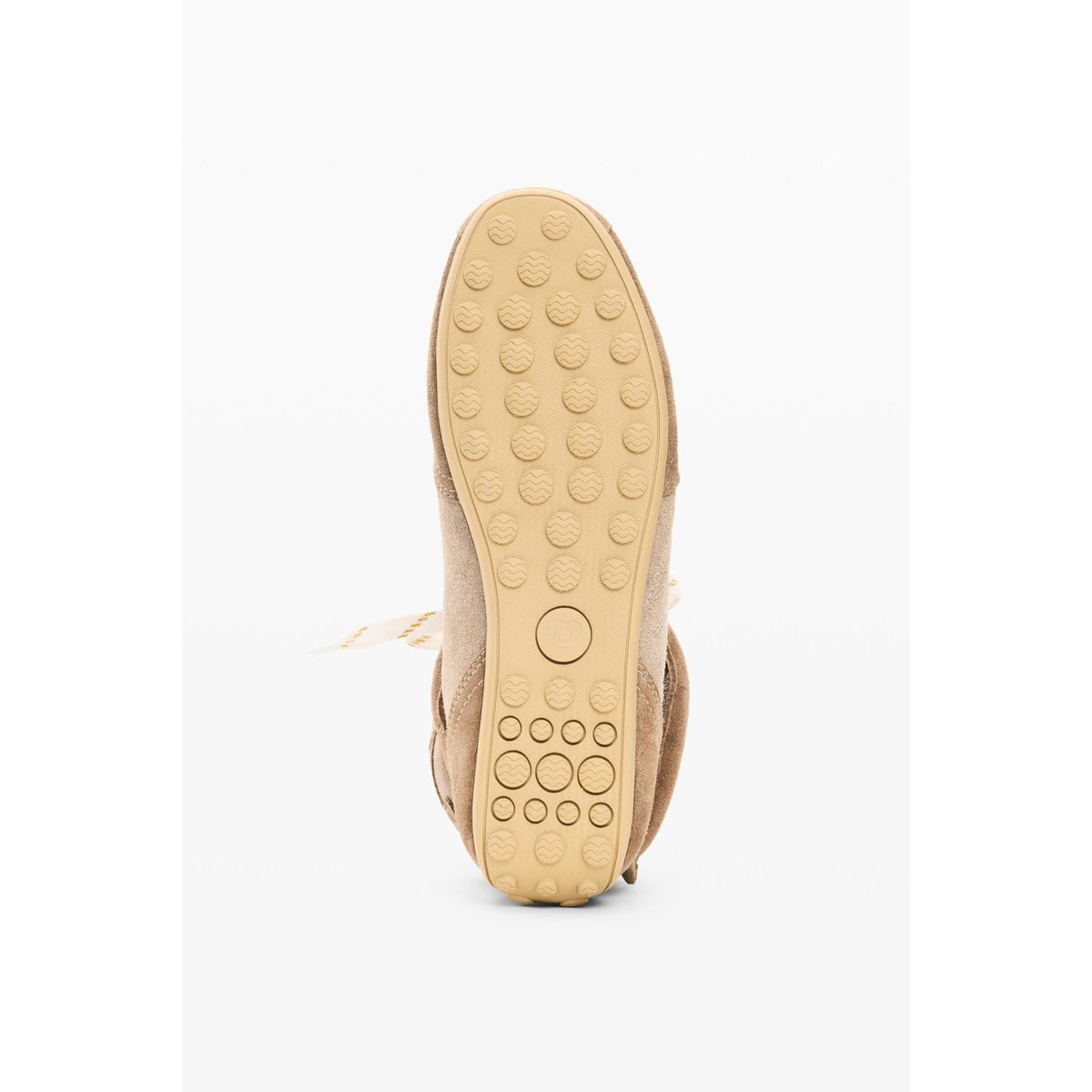 Baskets montantes 100 % cuir vert, DESIGUAL