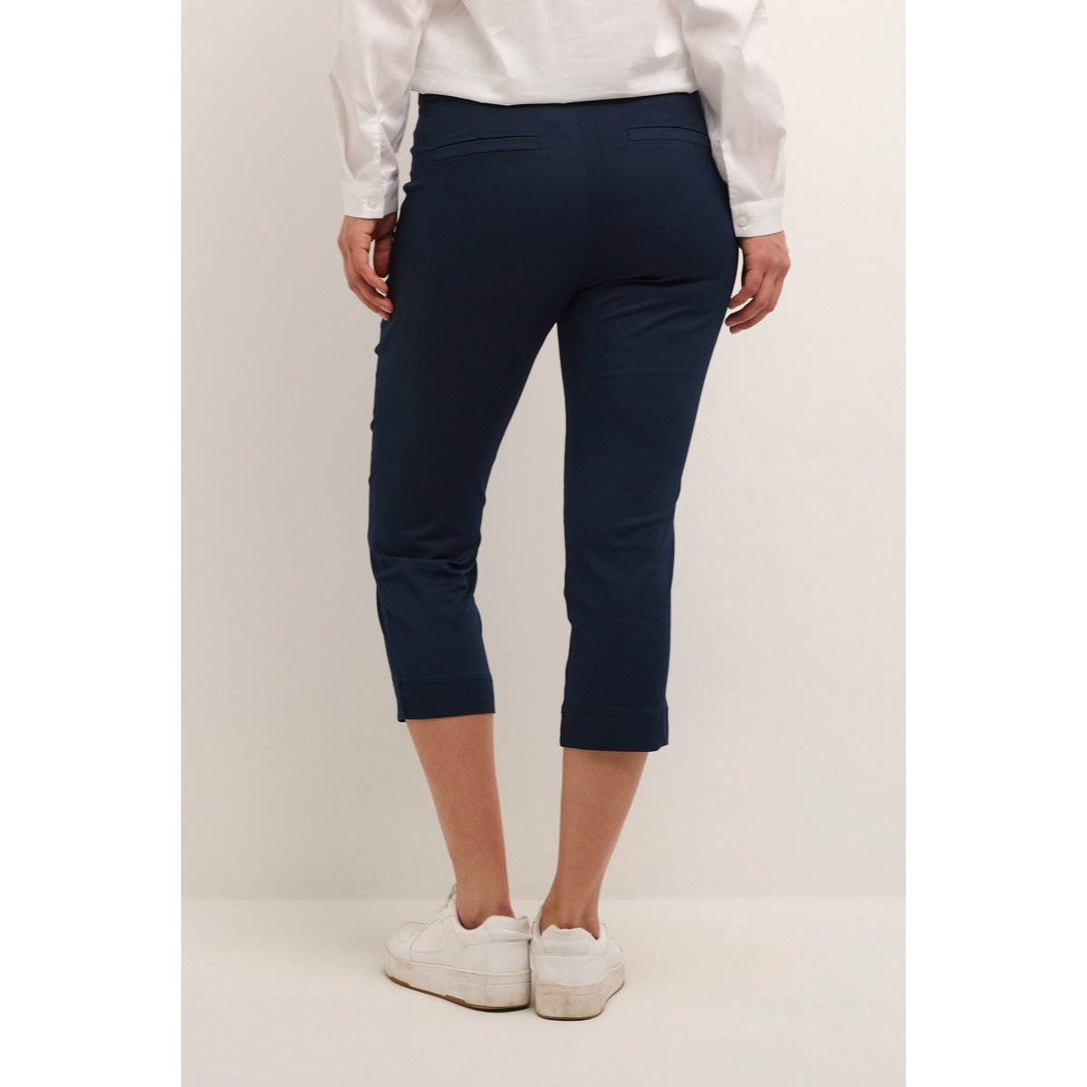 Pantalon de costume bleu midnight marine, KAFFE