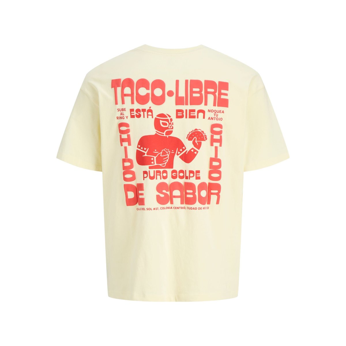 T-Shirt jaune - pastel yellow 1, JACK & JONES JUNIOR
