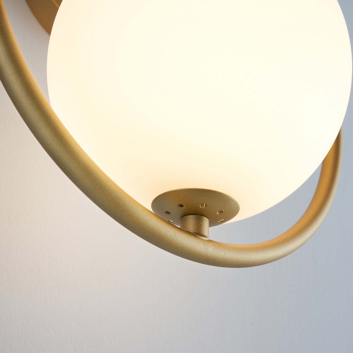 Applique moderne - STEYA blanc et doré, KOSILUM