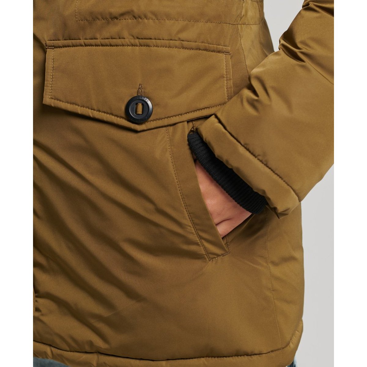 Parka Ashley Everest kaki, SUPERDRY