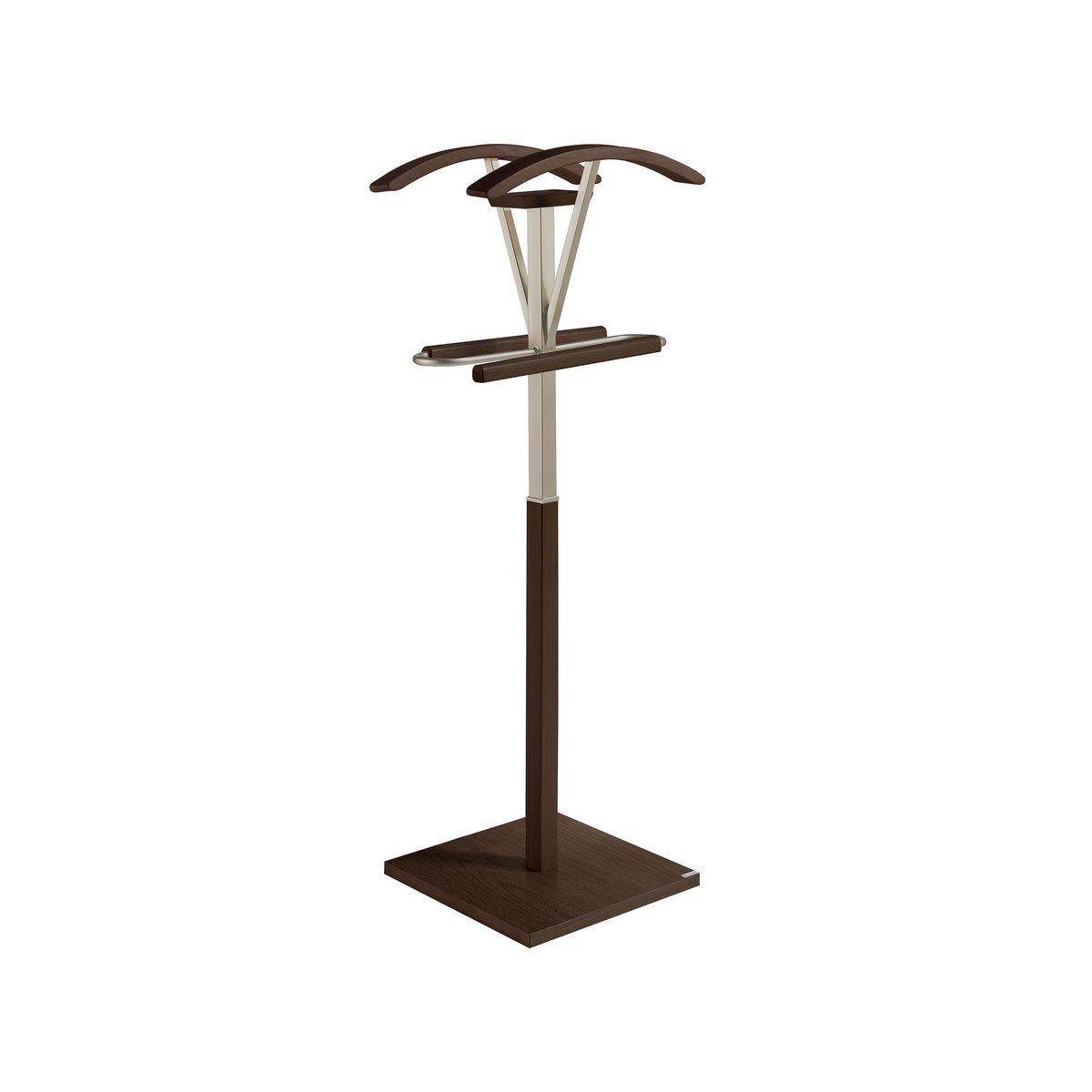 Valet de nuit en hêtre massif, COUPLE wenge, HERDASA