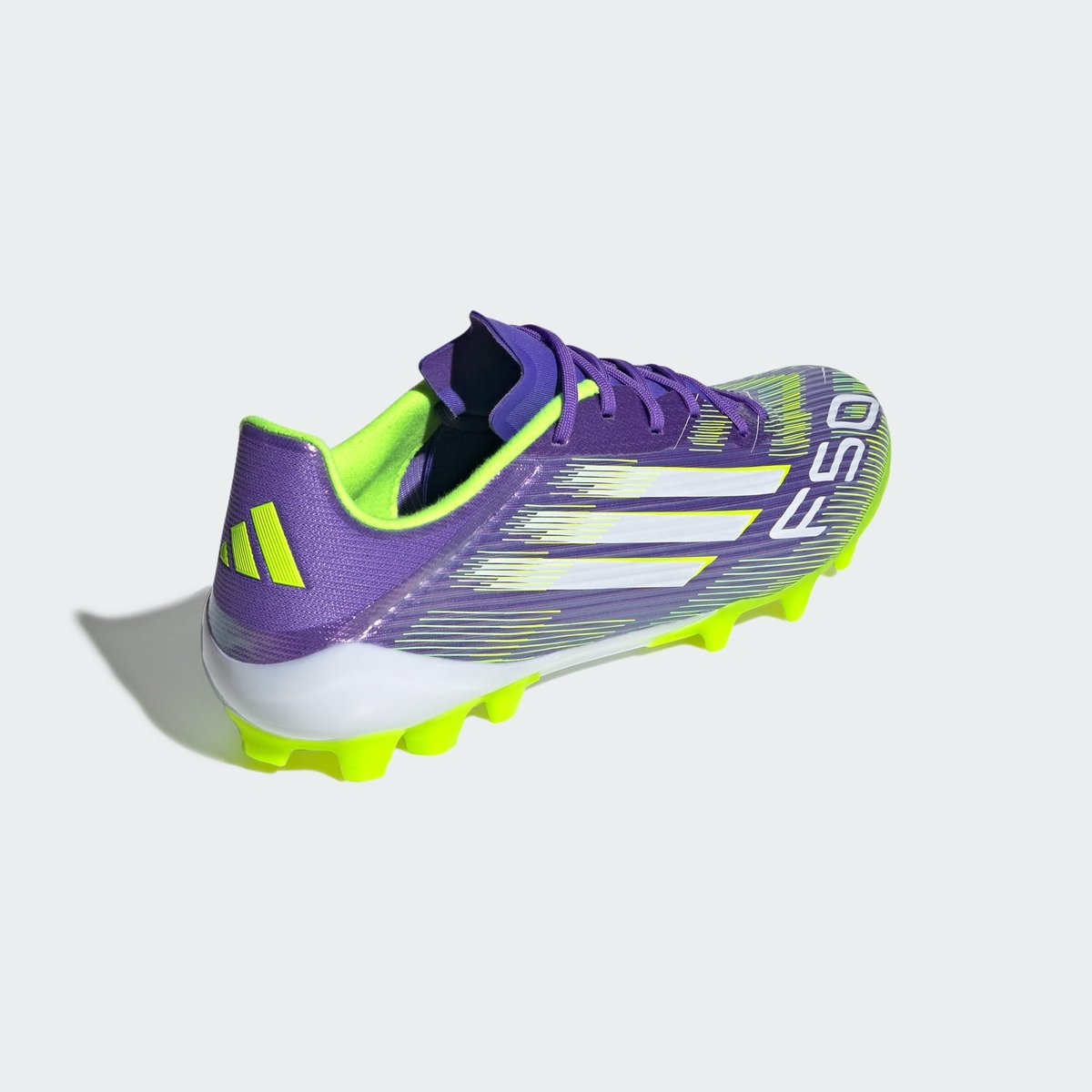 Chaussure F50 League 2G/3G Terrain Synthétique Chaussure F50 League 2G/3G Terrain Synthétique purple rush / cloud white / lucid lemon, adidas Performance