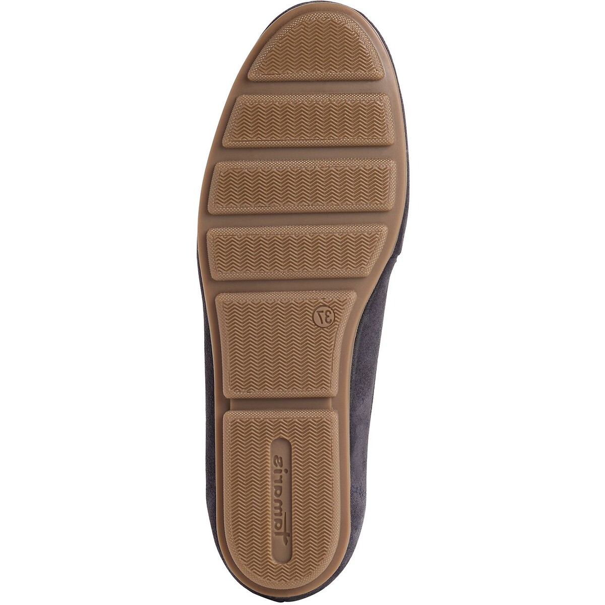 Suede Loafers navy blue, TAMARIS