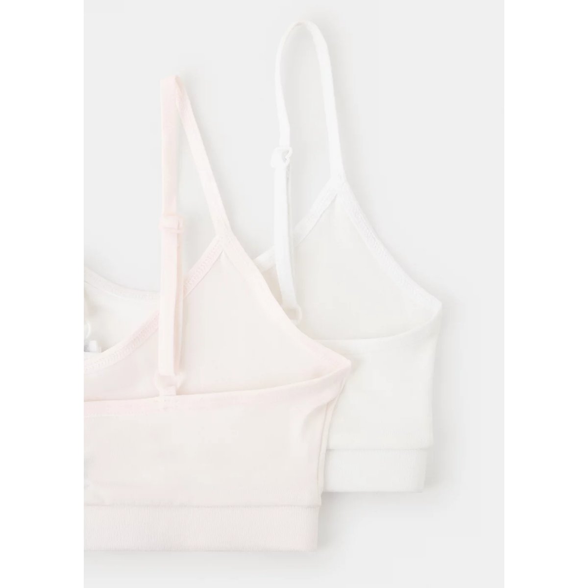 Lot de 2 soutiens-gorge triangle blanc cassé, MANGO KIDS