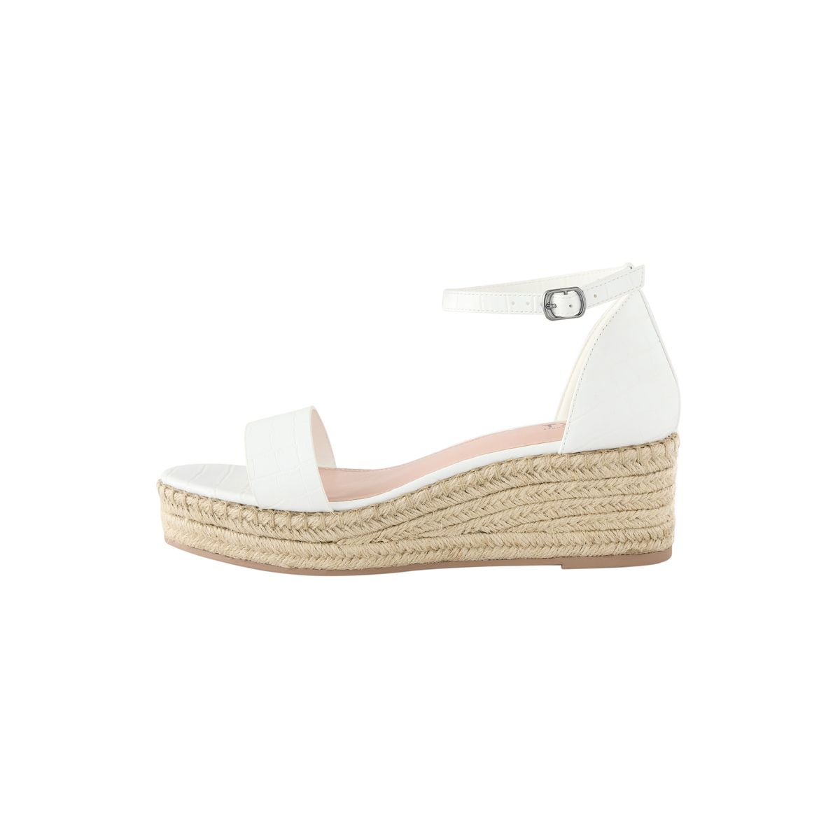 Espadrilles compensées blanc, NEXT
