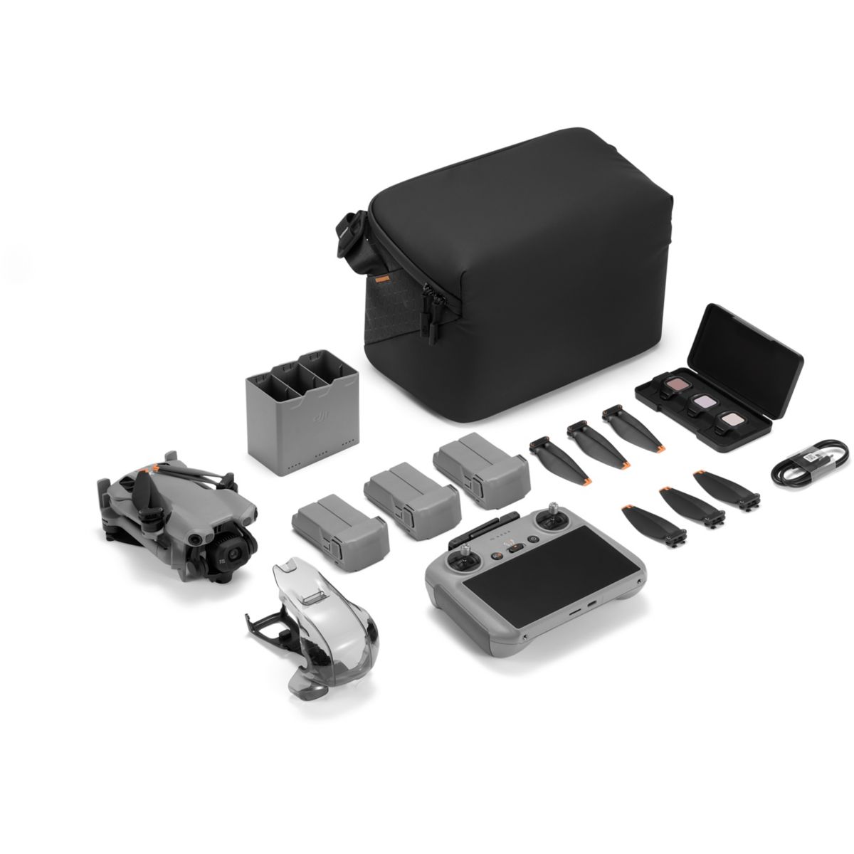 Drone Mini 5 Pro Fly More Combo RC2 gris, DJI