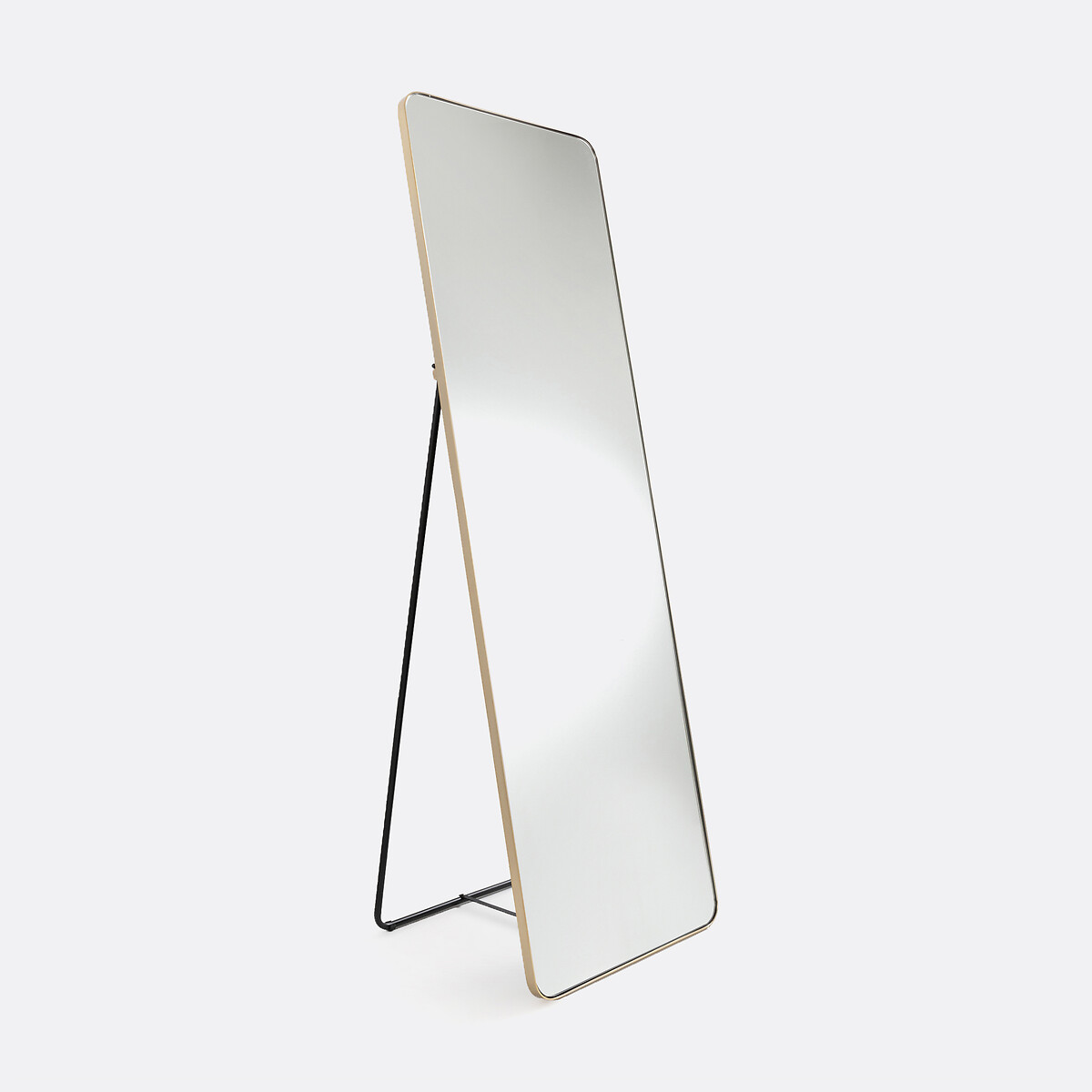 Miroir sur pied ou psyché, en métal fer, largeur 50 x hauteur 150 cm, IODUS laiton, LA REDOUTE INTERIEURS