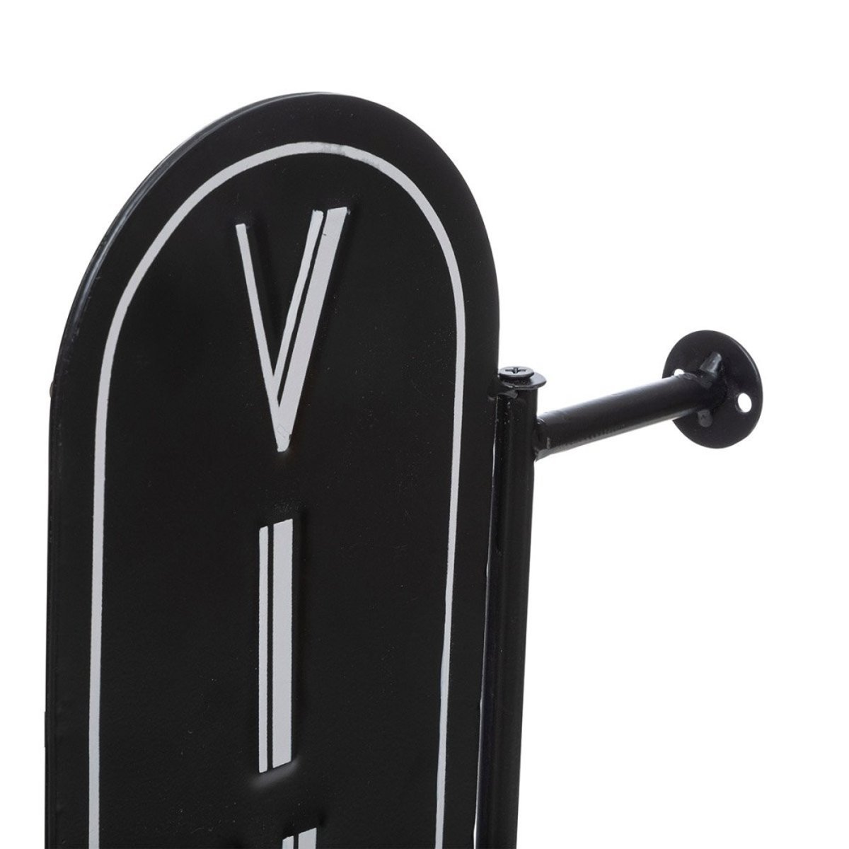 Déco murale métal café H55 noir, ATMOSPHERA