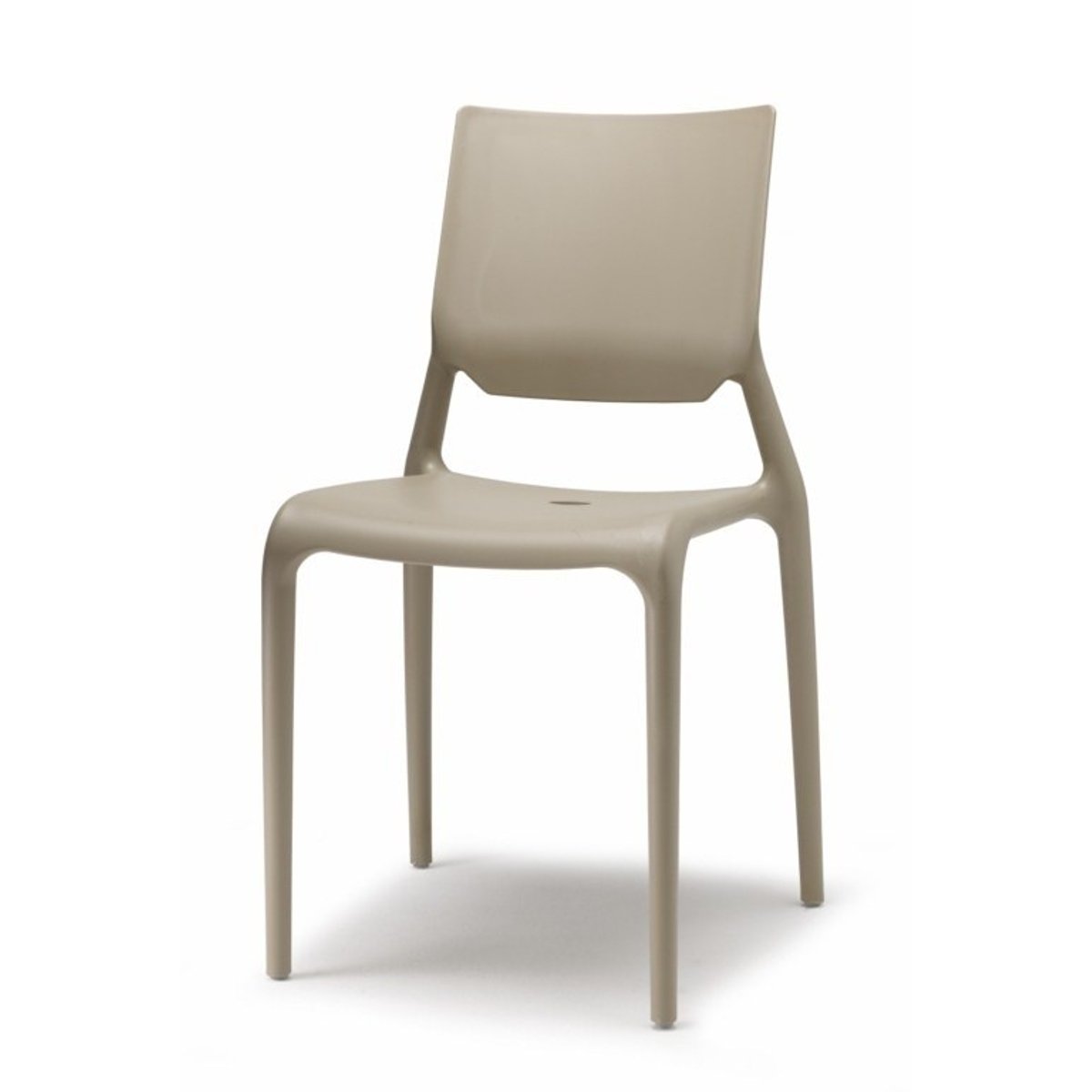Chaise de jardin empilable (lot de 6), SIRIO taupe, SCAB DESIGN