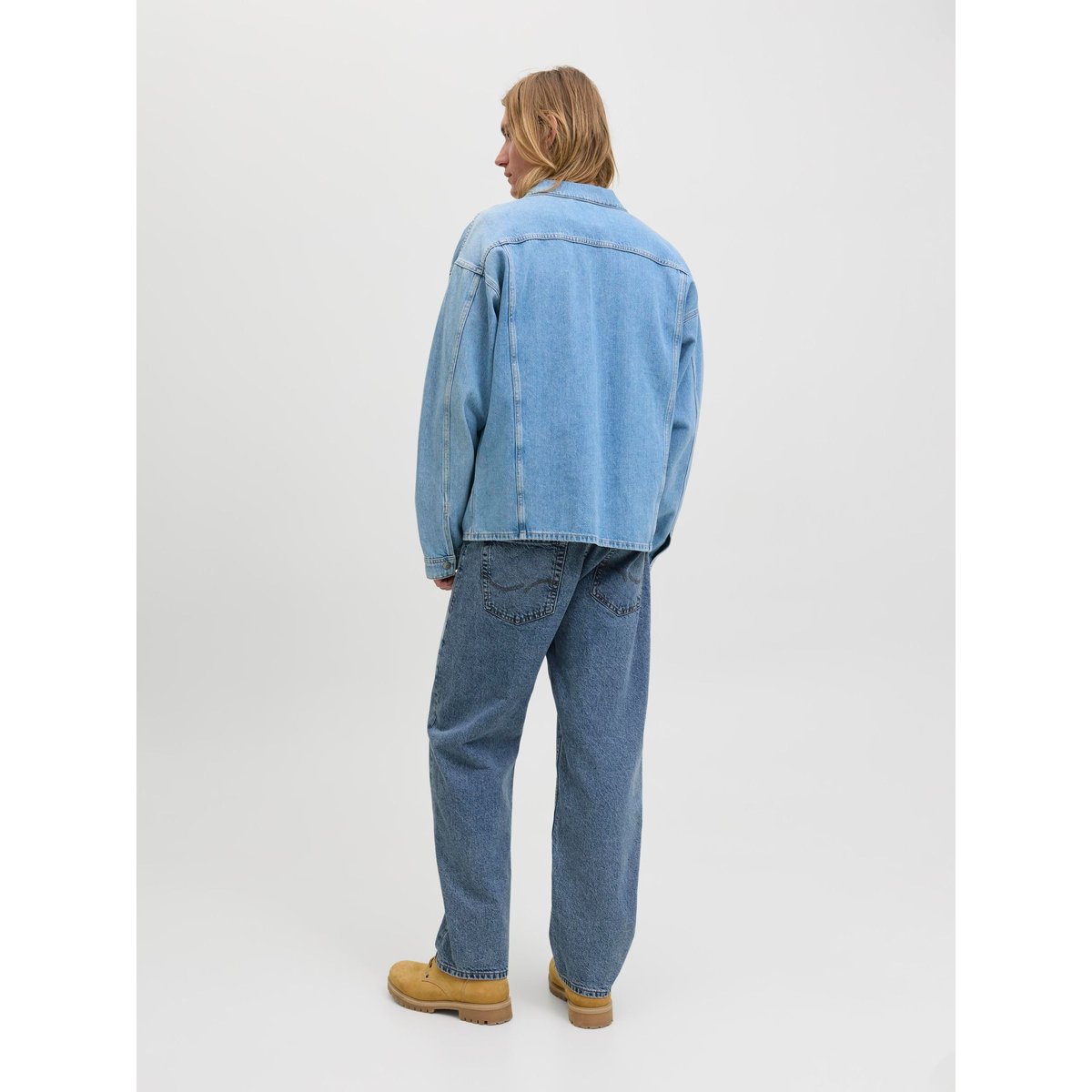 Jean À Coupe Ample blue denim, JACK & JONES