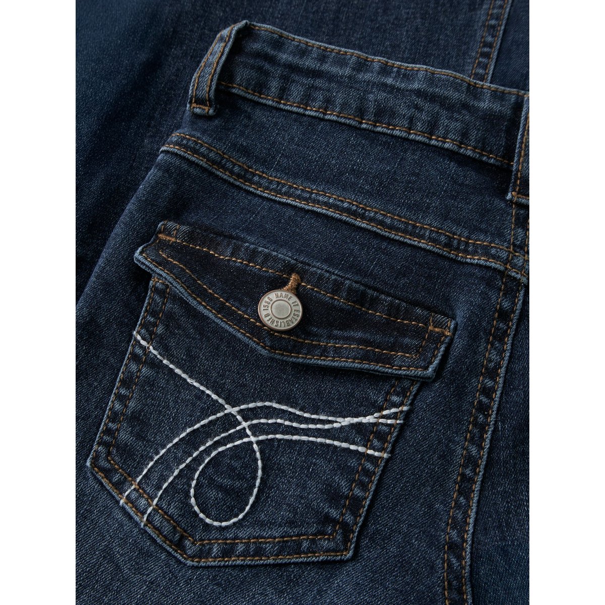 Jean Bootcut bleu - dark blue denim1, NAME IT