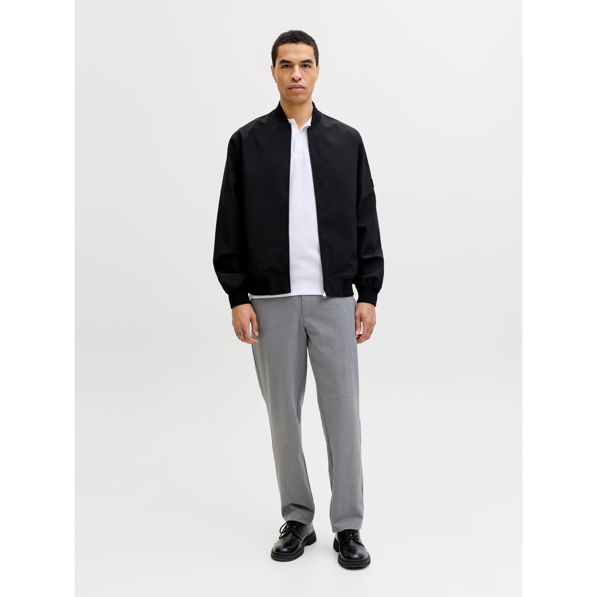 Pantalon Classique grey melange 1, JACK & JONES