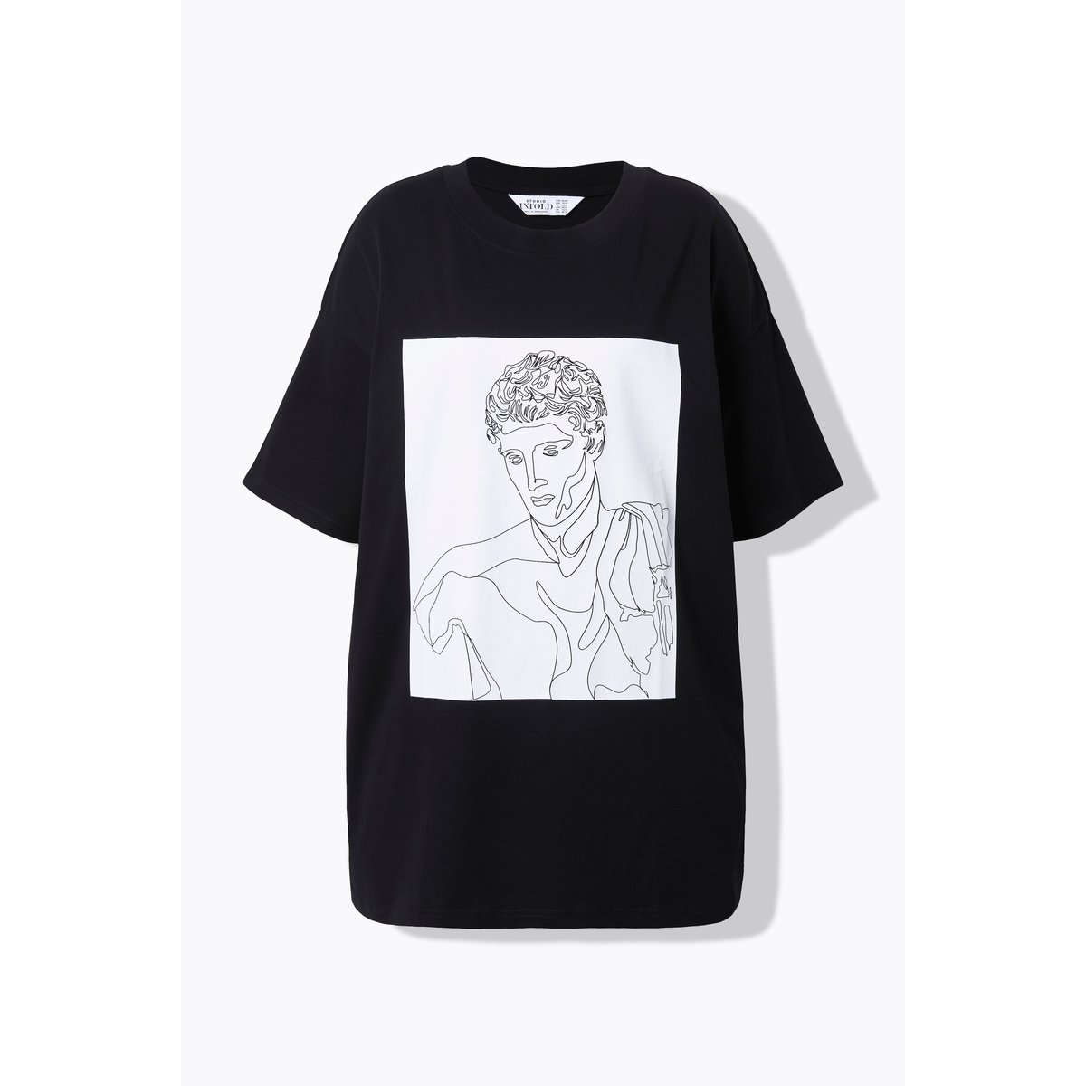 T-shirt oversize, imprimé Roman Empire noir, STUDIO UNTOLD