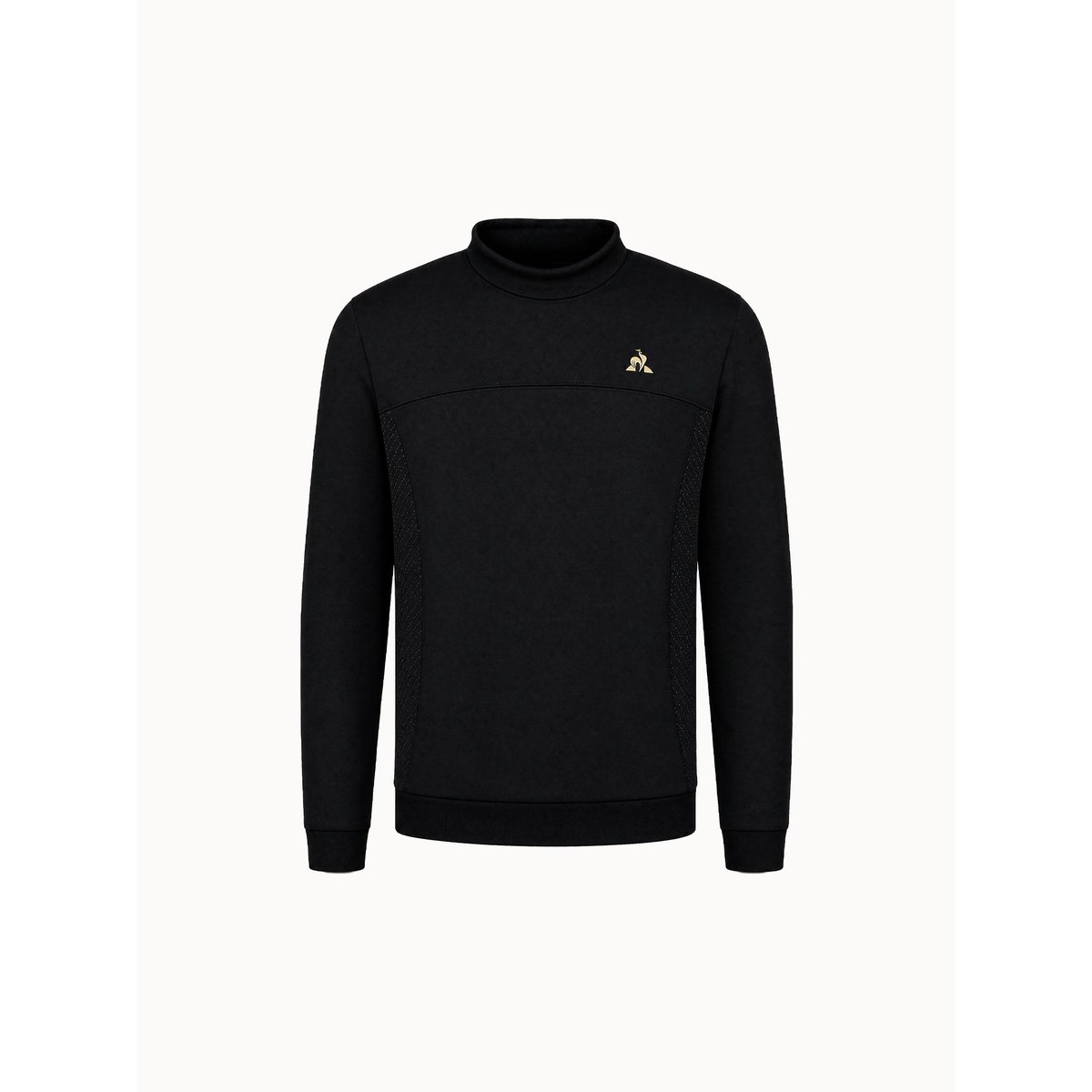 Sweat col montant Coq d'Or en double face Coq d'Or black, LE COQ SPORTIF