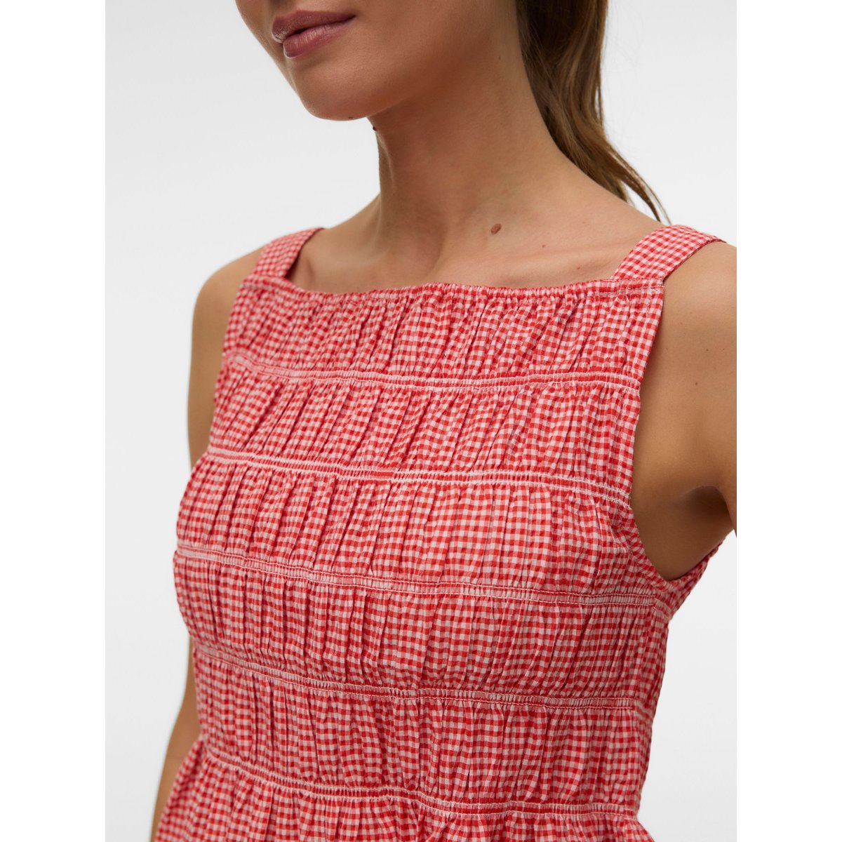 Top fiery red, VERO MODA