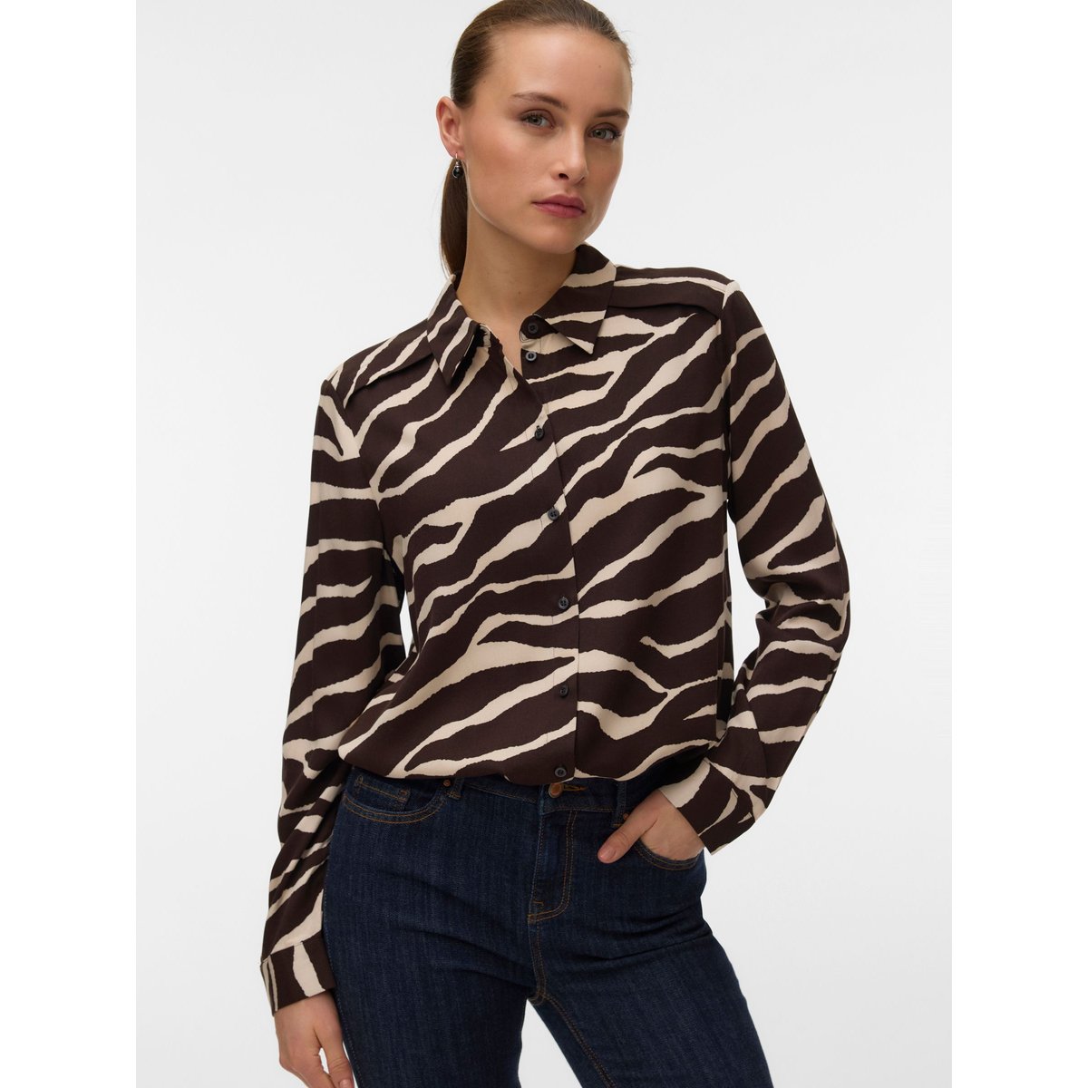 Chemise chocolate torte, VERO MODA