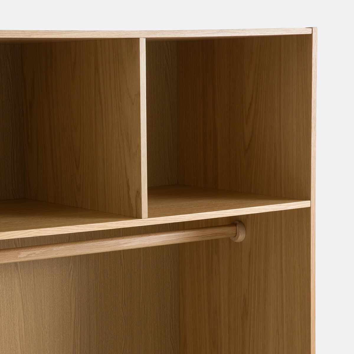 Dressing modulable plaqué chêne L100 cm, Senssia plaqué chêne, LA REDOUTE INTERIEURS
