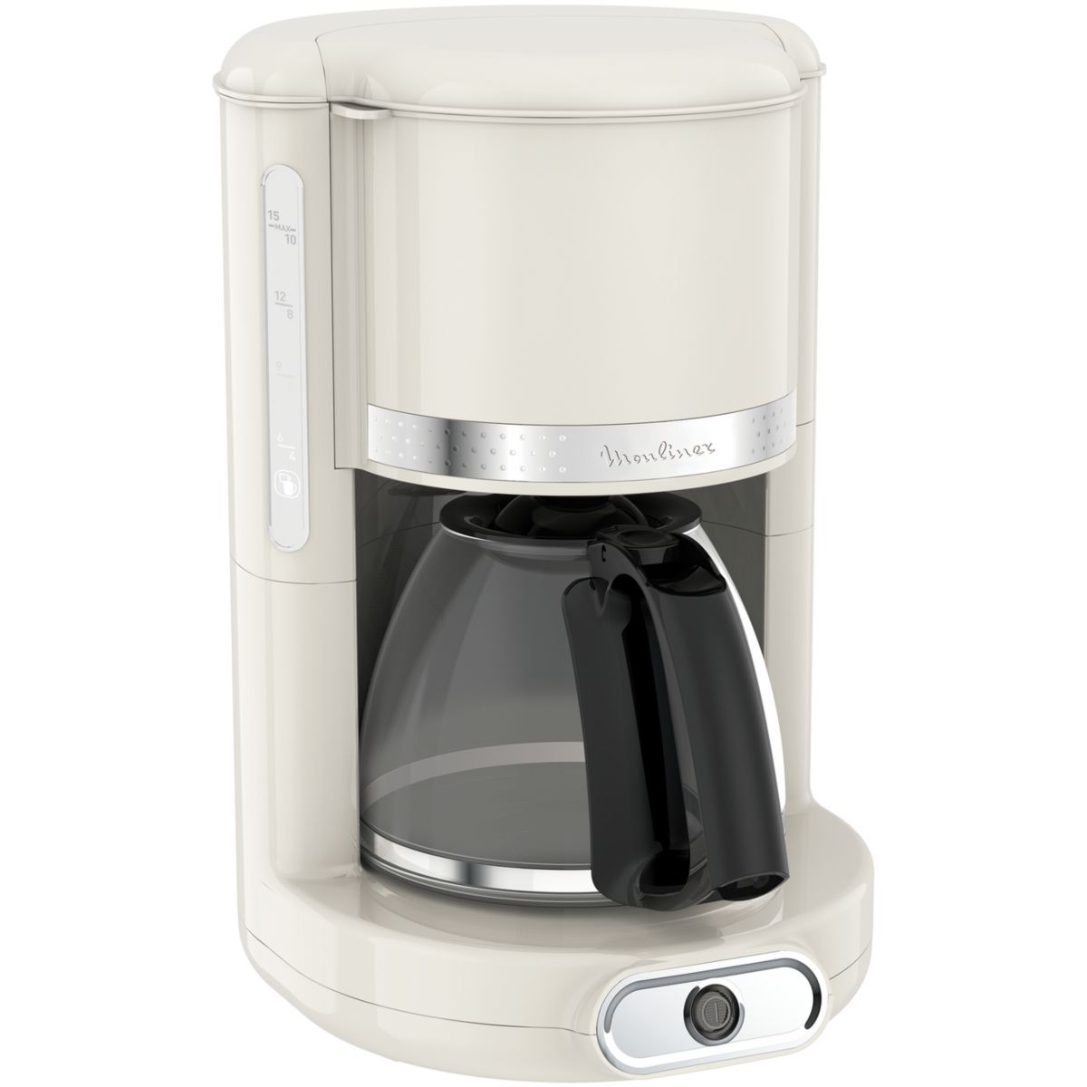 Cafetière filtre FG381A10 SOLEIL IVOIRE ivoire, MOULINEX
