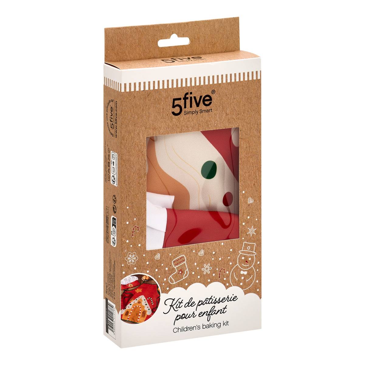 Kit cuisine NOEL rouge, 5FIVE SIMPLY SMART