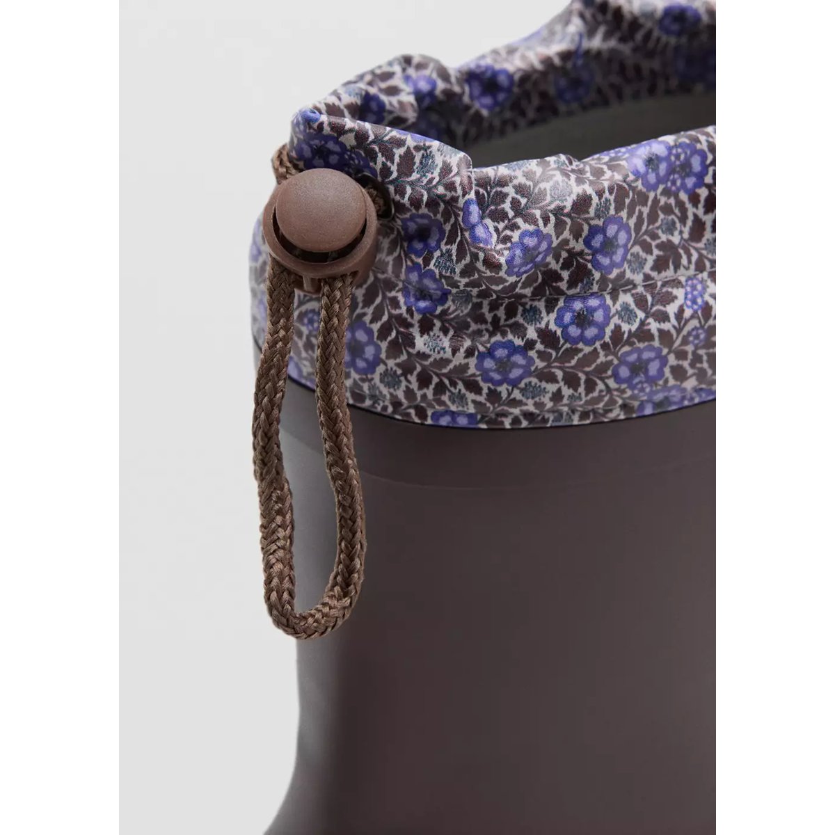 Bottes de pluie détail imprimé chocolat, MANGO KIDS