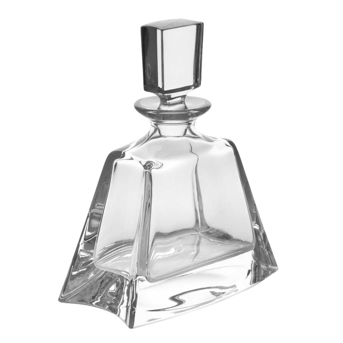 Carafe Flat 70 cl en cristal hauteur 21 cm transparent / cristal, TABLE PASSION