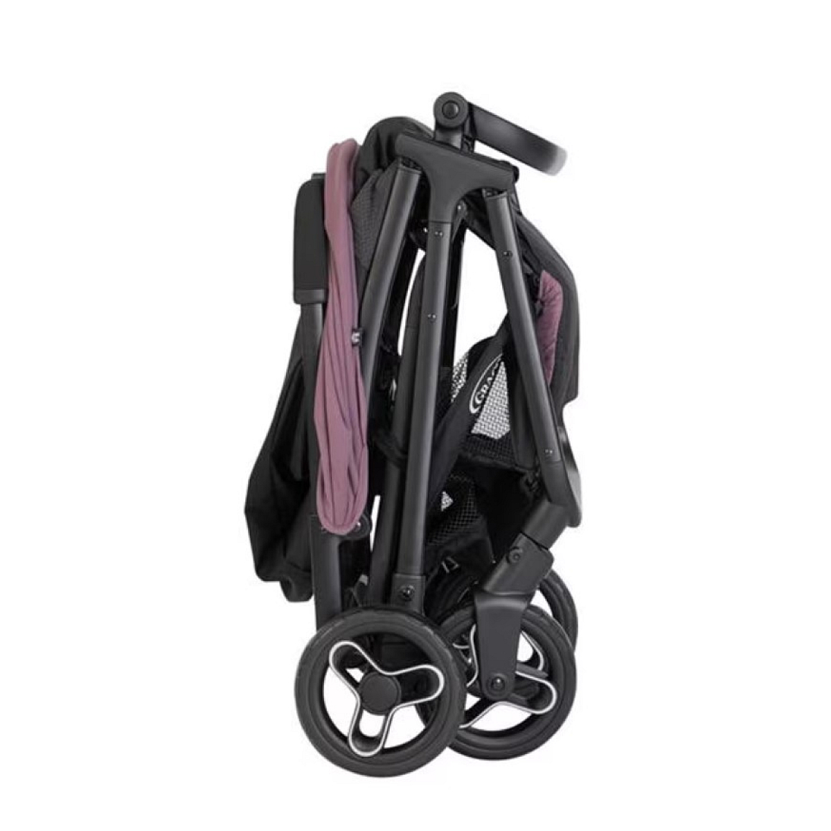 Myavo Poussette noir-Mulberry couleur unique, GRACO