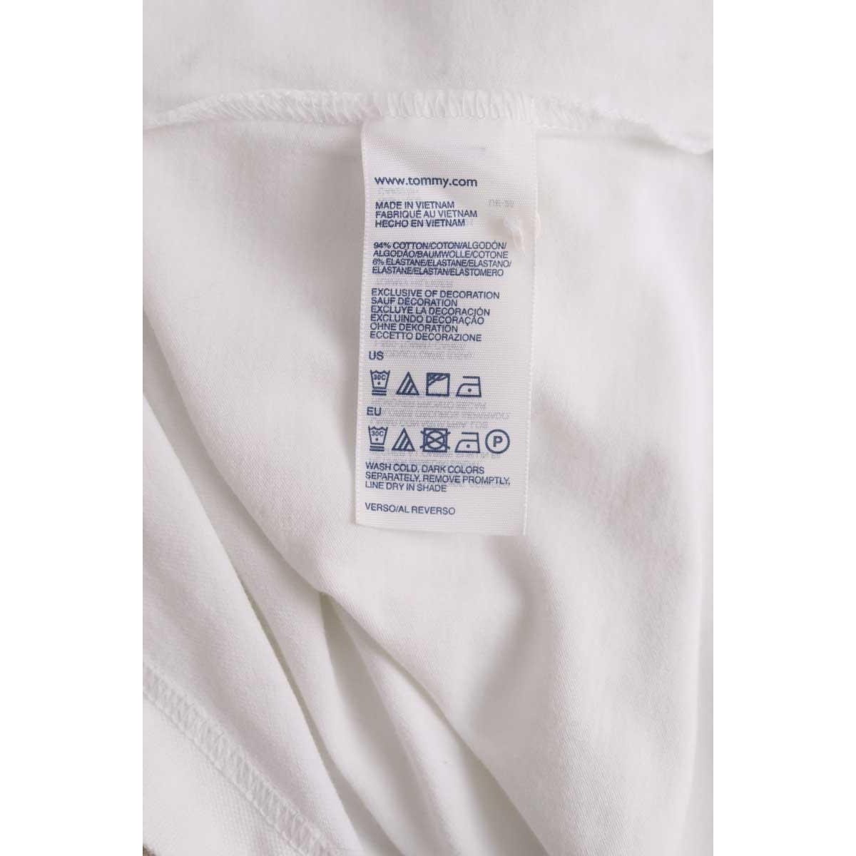 Polo - Très Bon État blanc, TOMMY HILFIGER