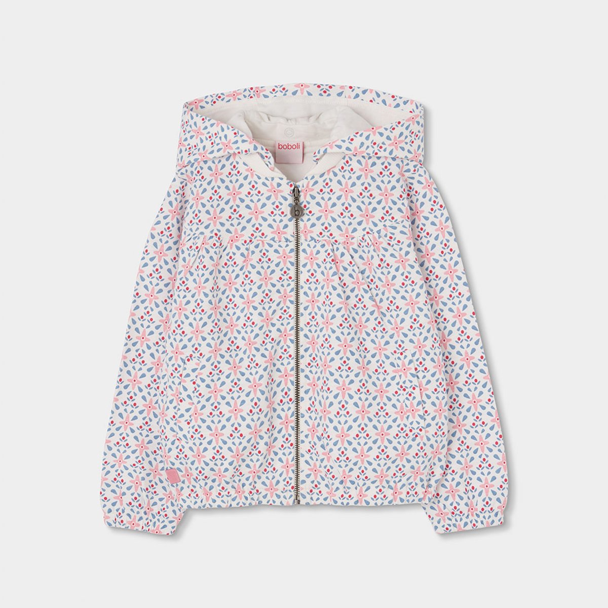 Veste coton imprimée multicolore, BOBOLI