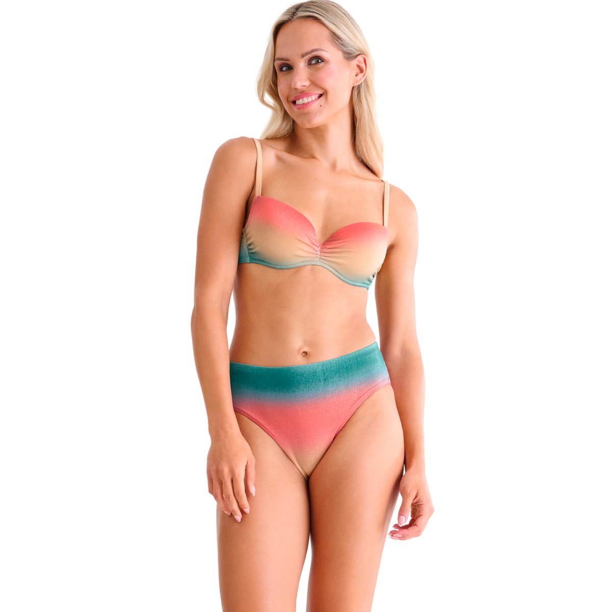 Haut maillot de bain préformé CAIRO rose, LISCA