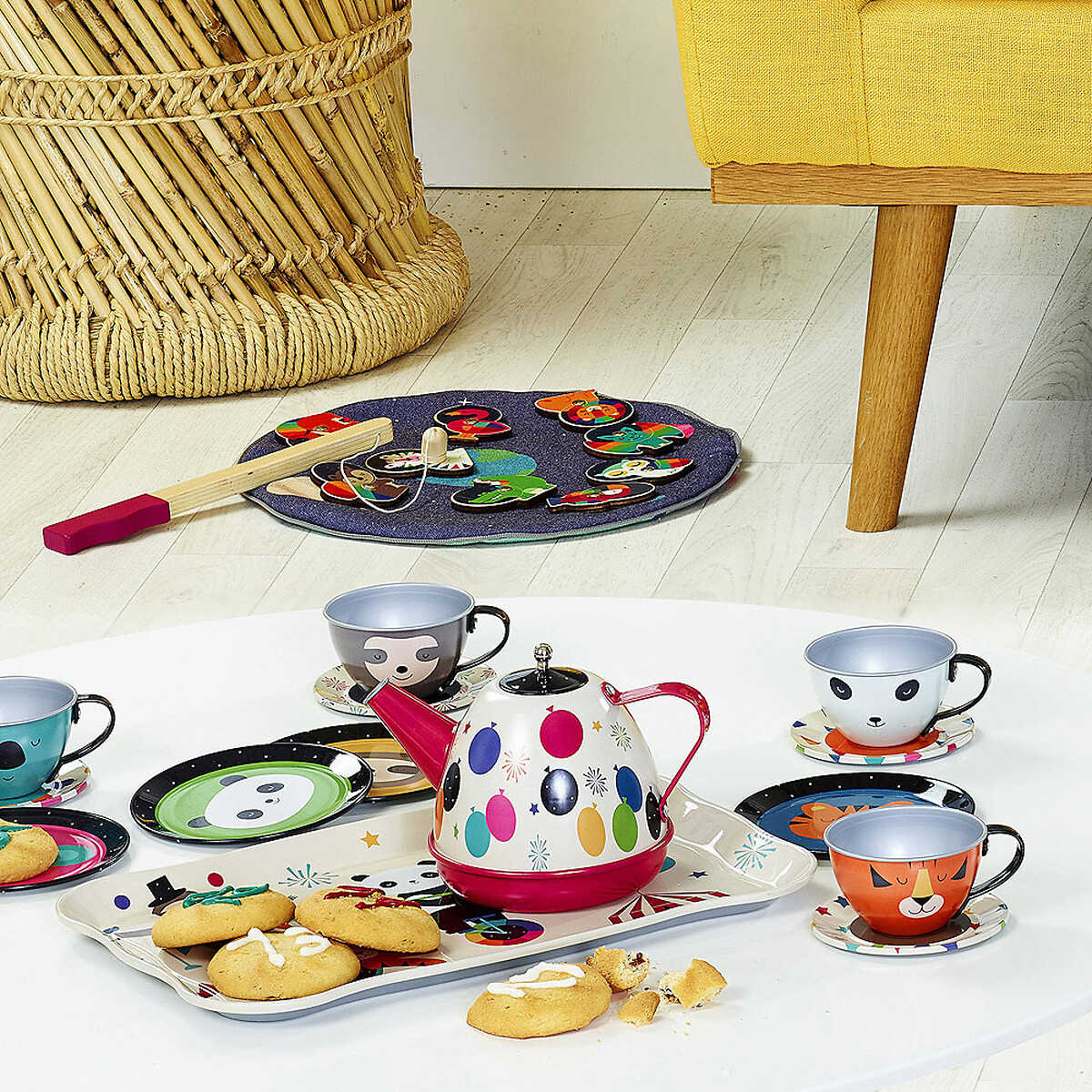 Dinette musicale arc en ciel Andy Westface multicolore, VILAC