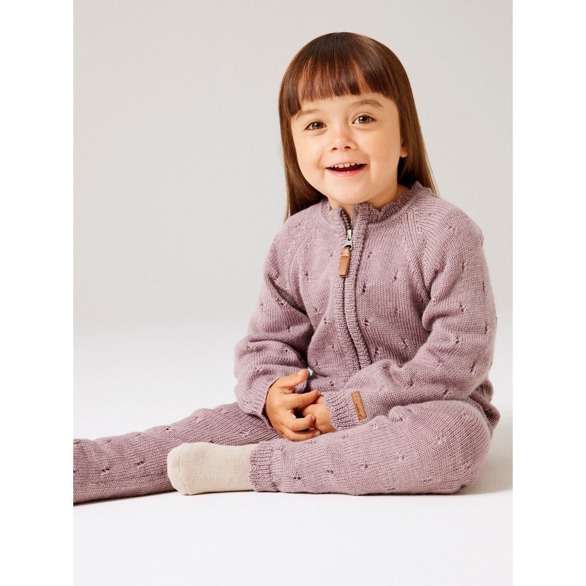 Pyjama Sans Pieds violet - toadstool, NAME IT
