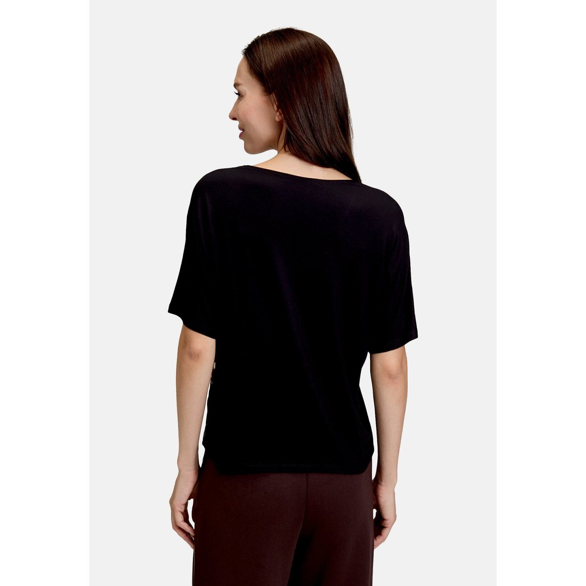 T-shirt oversize à impression marron/beige, BETTY BARCLAY