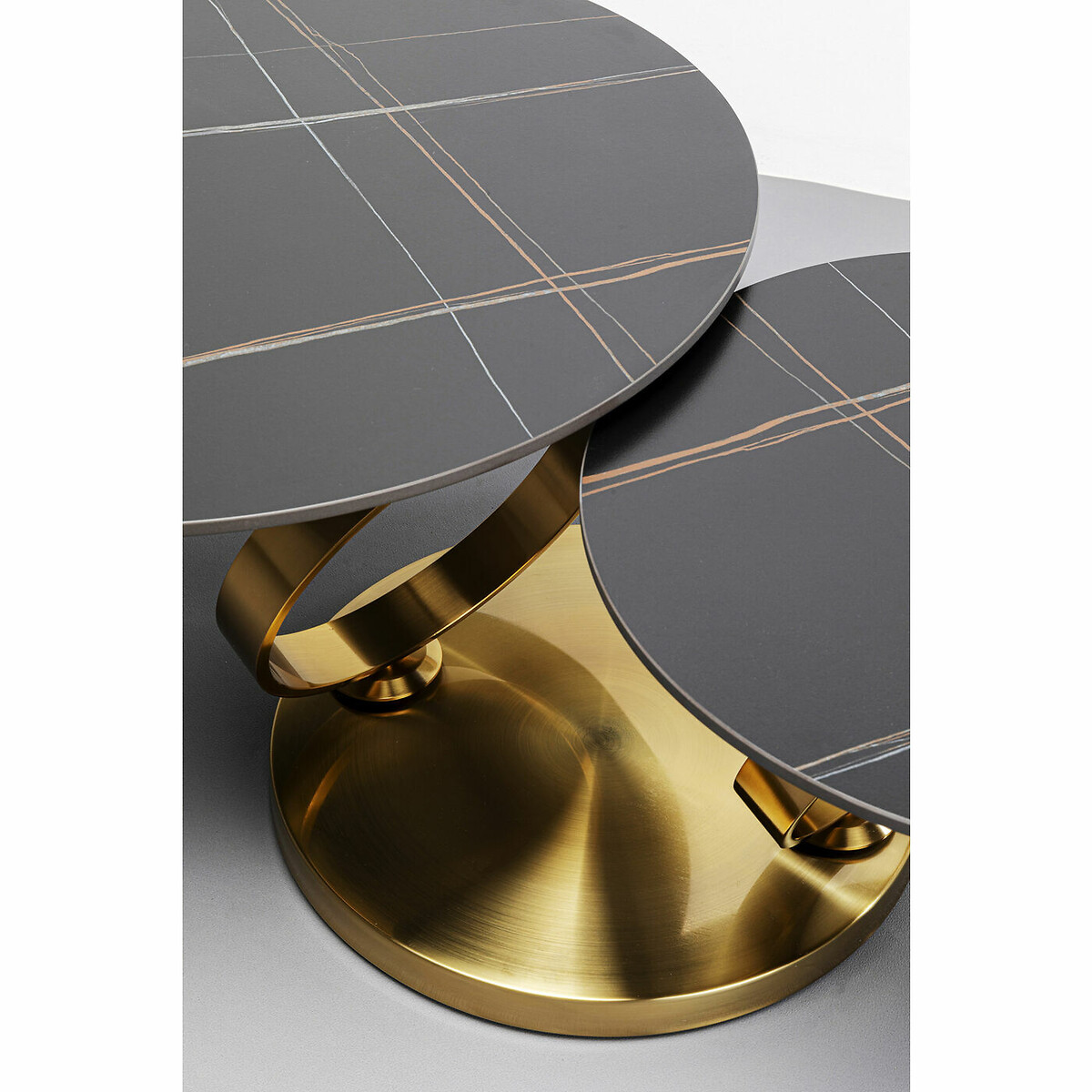 Table basse Beverly Gold 132x80cm doré, KARE DESIGN