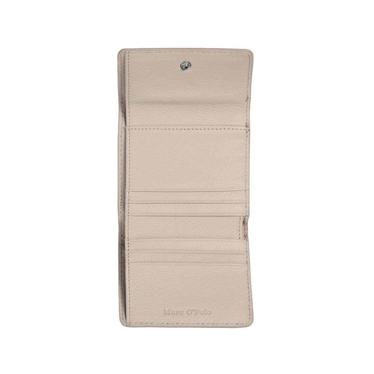 Portefeuille 2-en-1, modèle Jean en cuir de vachette souple nature, MARC O'POLO