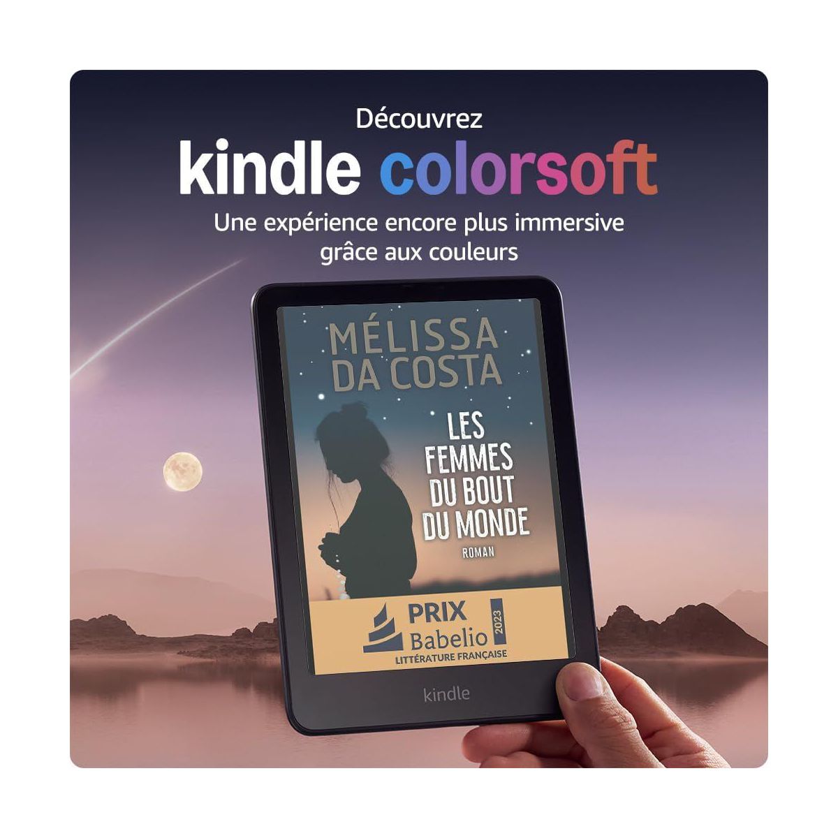 Liseuse eBook Kindle Colorsoft Signature Edition (modèle 2024) couleur unique, AMAZON