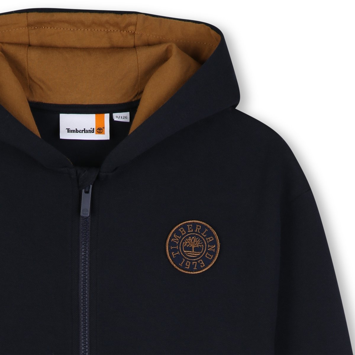 Cardigan à capuche bleu cargo, TIMBERLAND