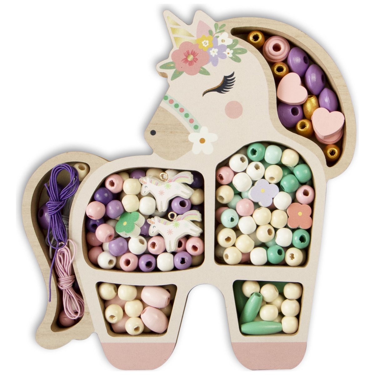 Coffret perles multicolore, SYCOMORE