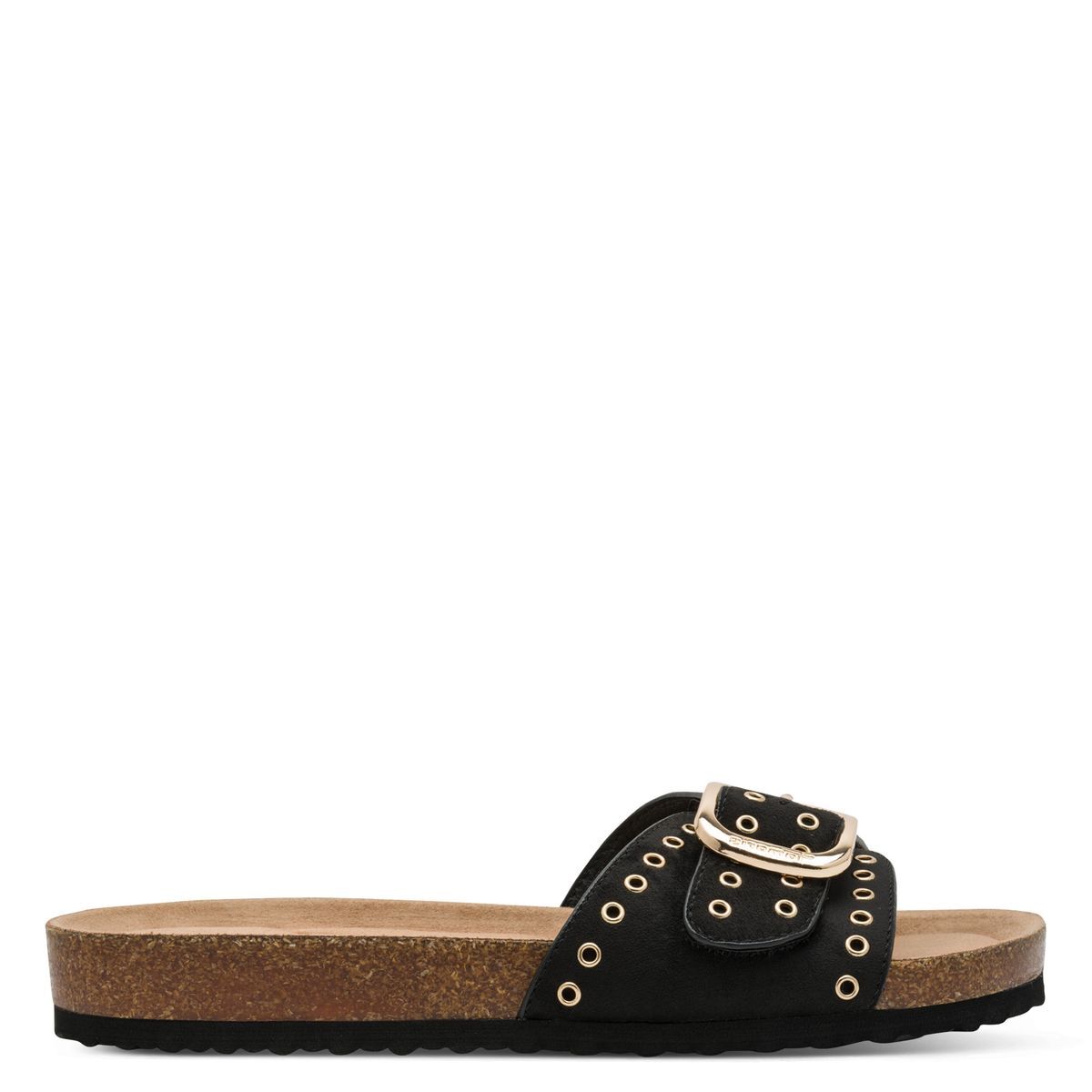 Mule plate noir, TAMARIS