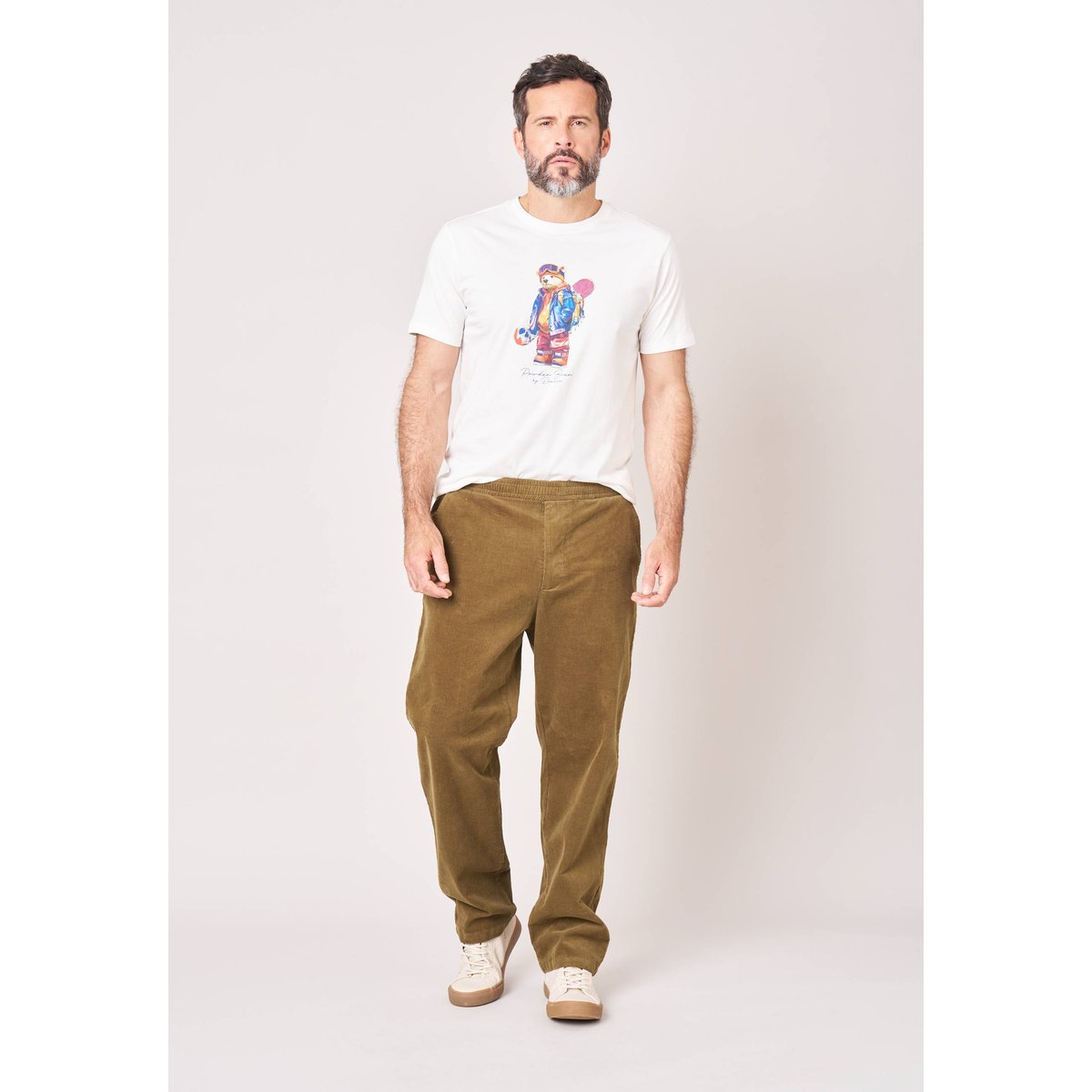 Pantalon relaxed homme velours côtelé ARISTO elmwood, DEELUXE