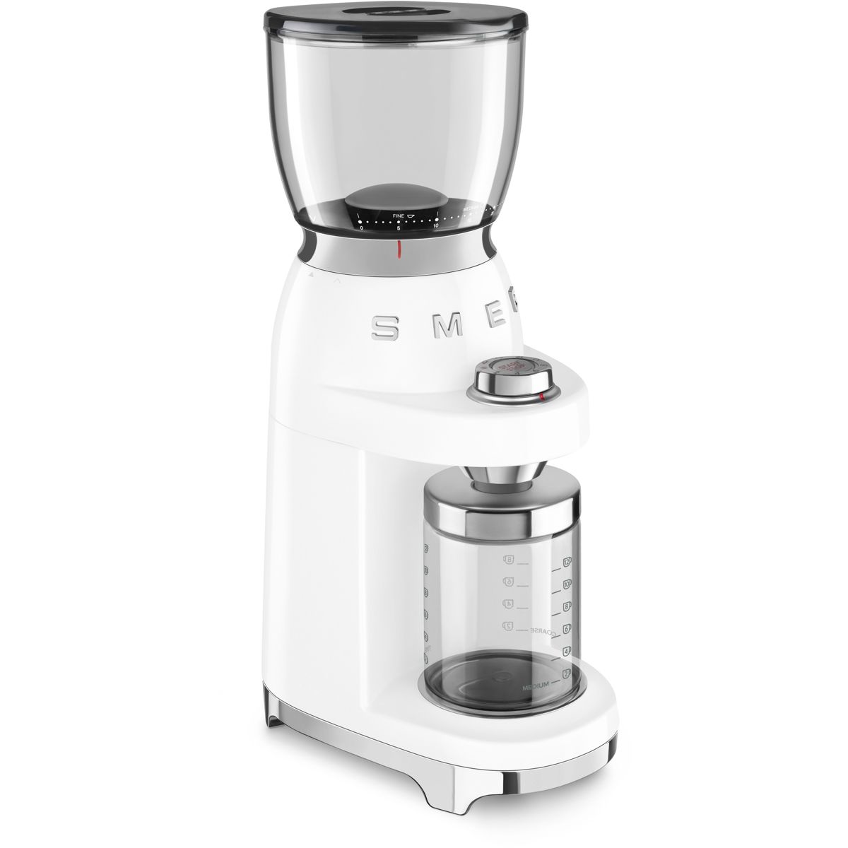 Broyeur à cafe CGF01 blanc brillant, SMEG