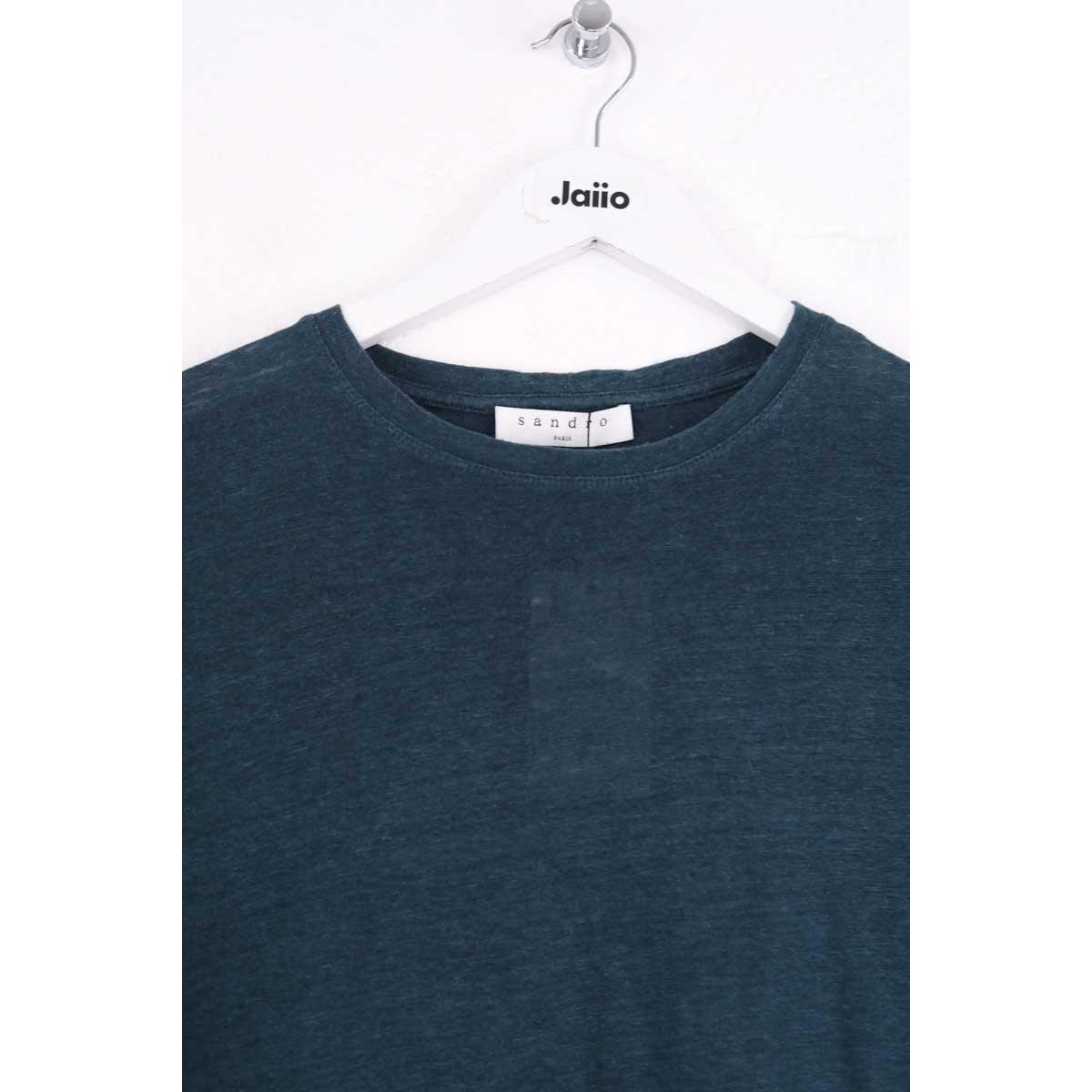 T-shirt - Très Bon État vert, SANDRO