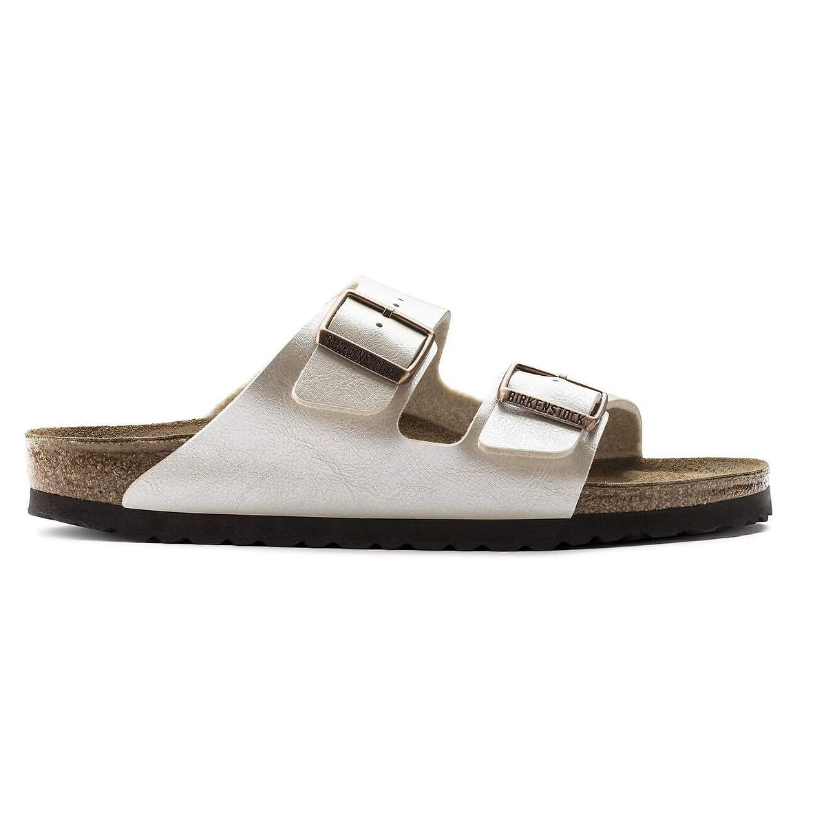 Arizona Double-Strap Mules white, BIRKENSTOCK