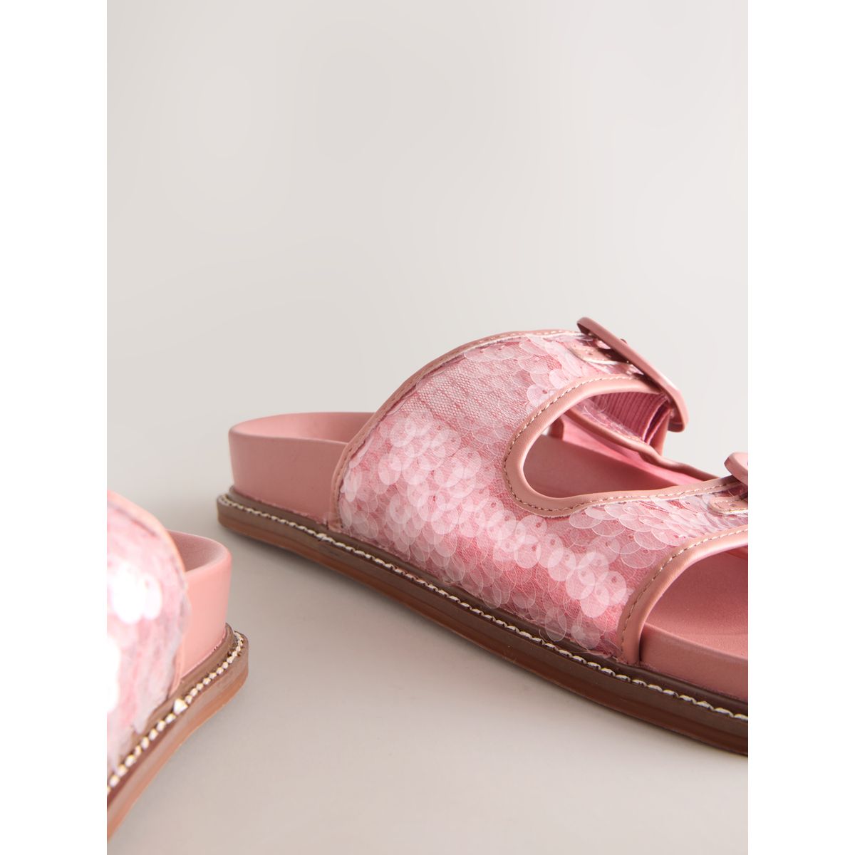 Sandales forever comfort® avec sequins rose, NEXT